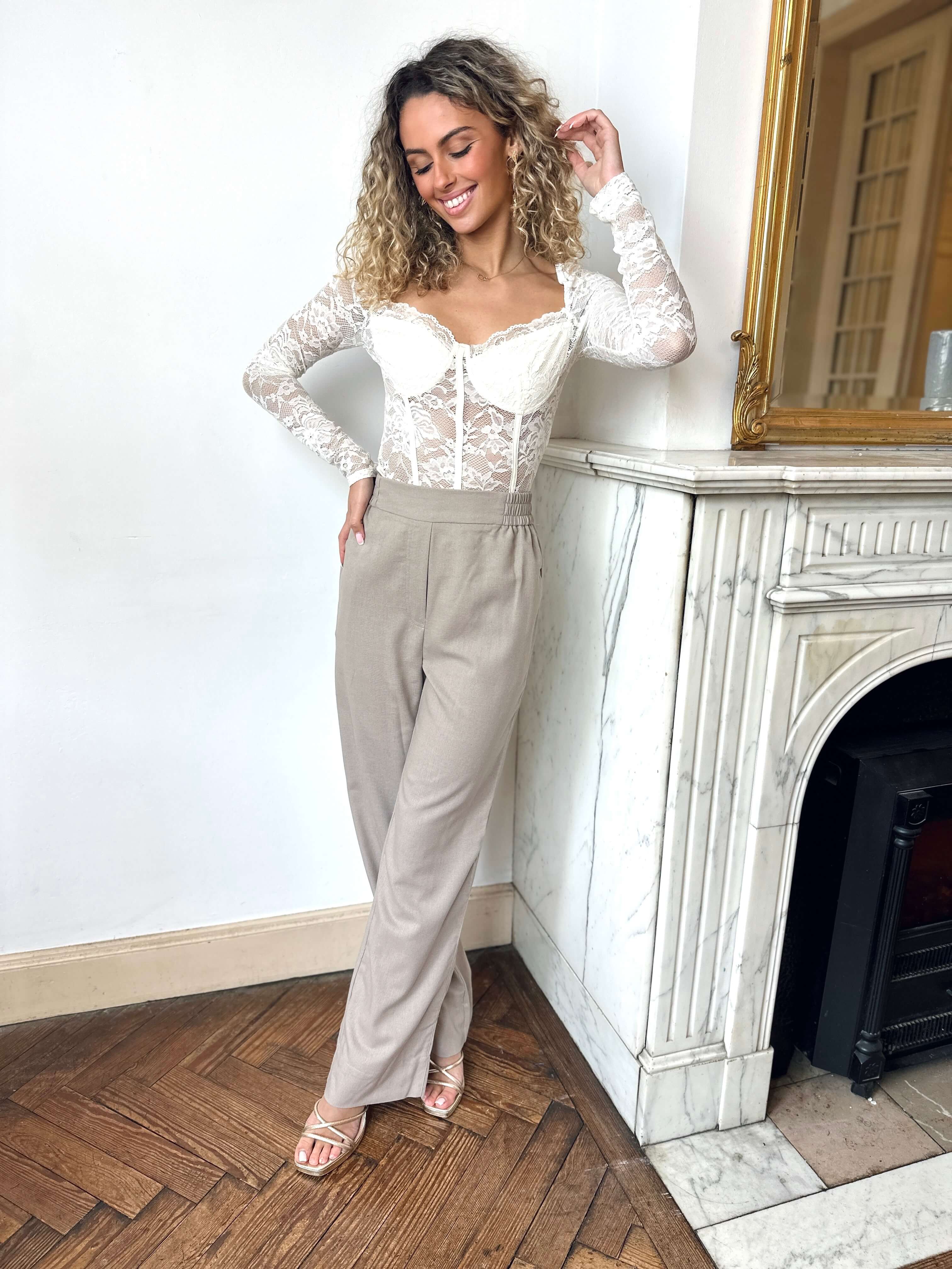 Pantalon taupe - LUCAS