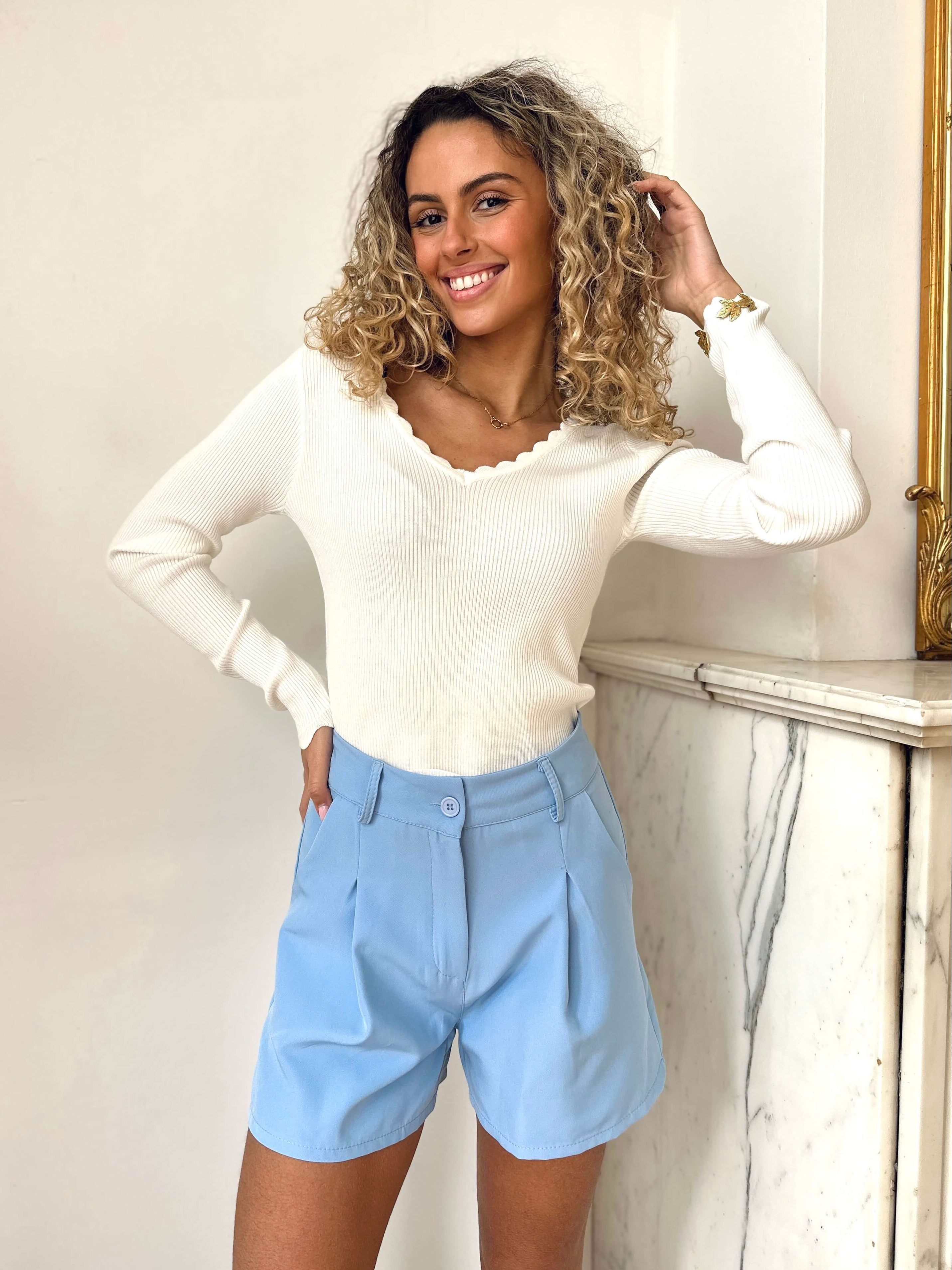 Short bleu - HELENE