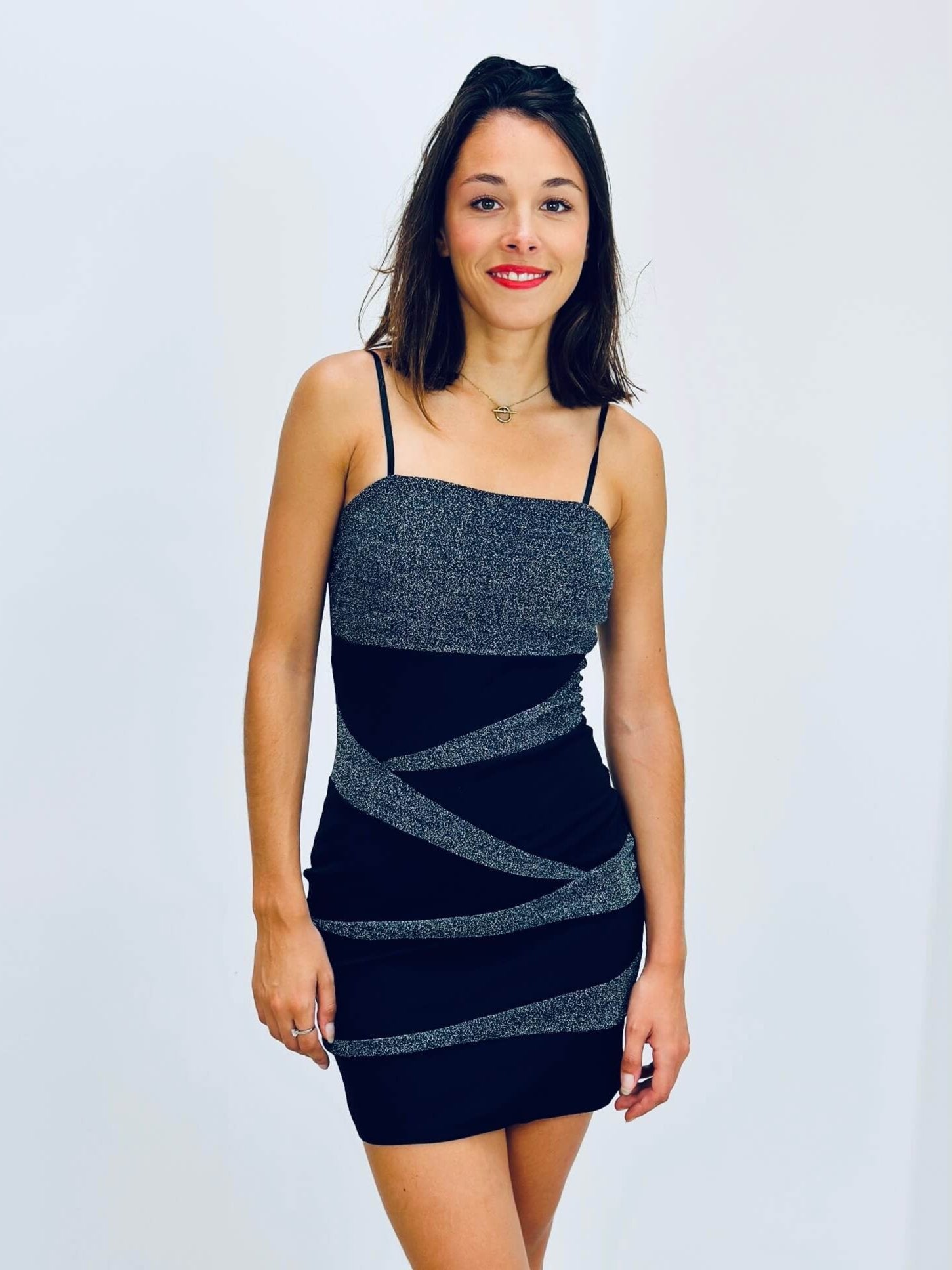 Vestido plateado - JULIETTE