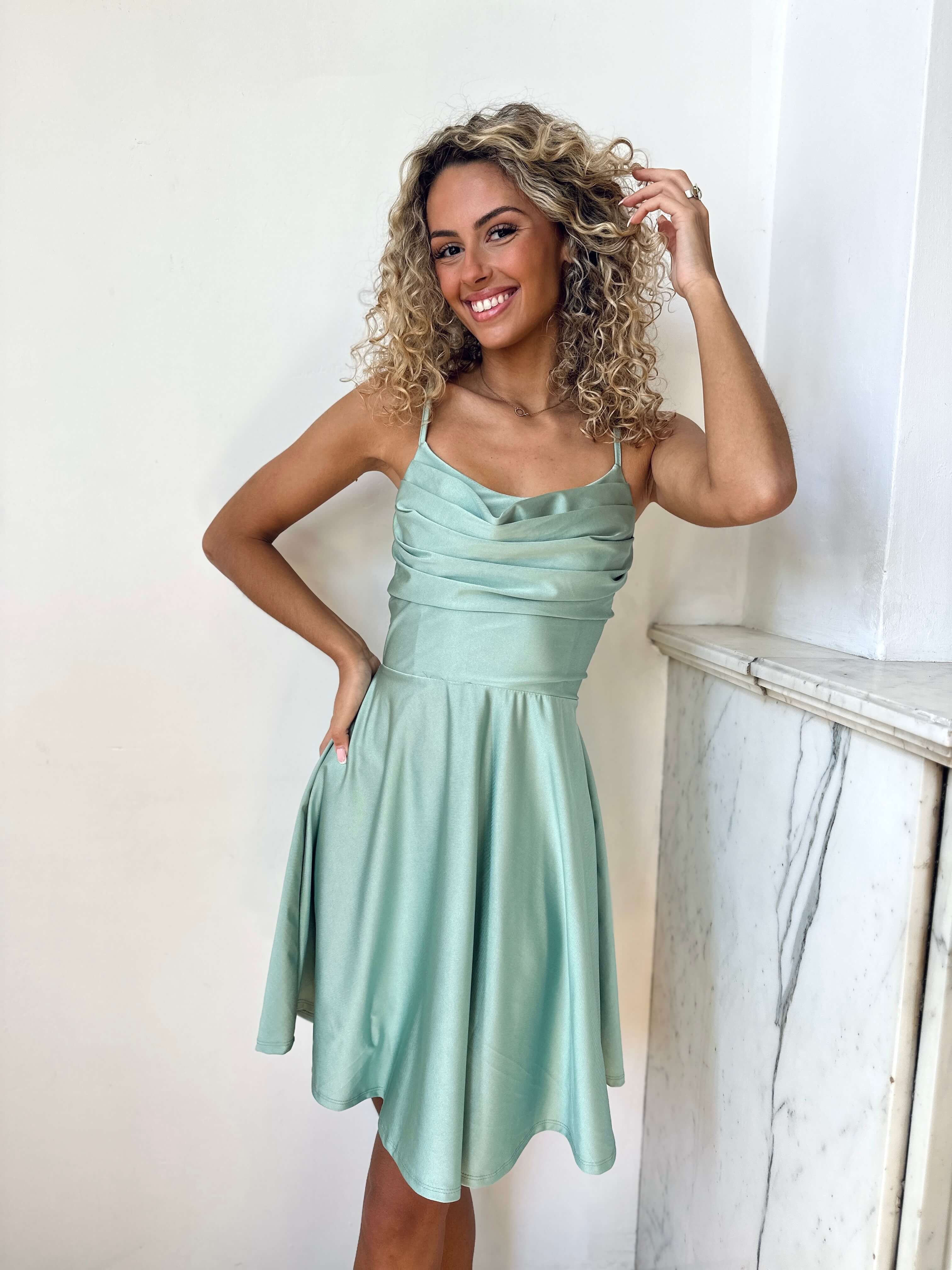Robe vert d'eau - ALICE