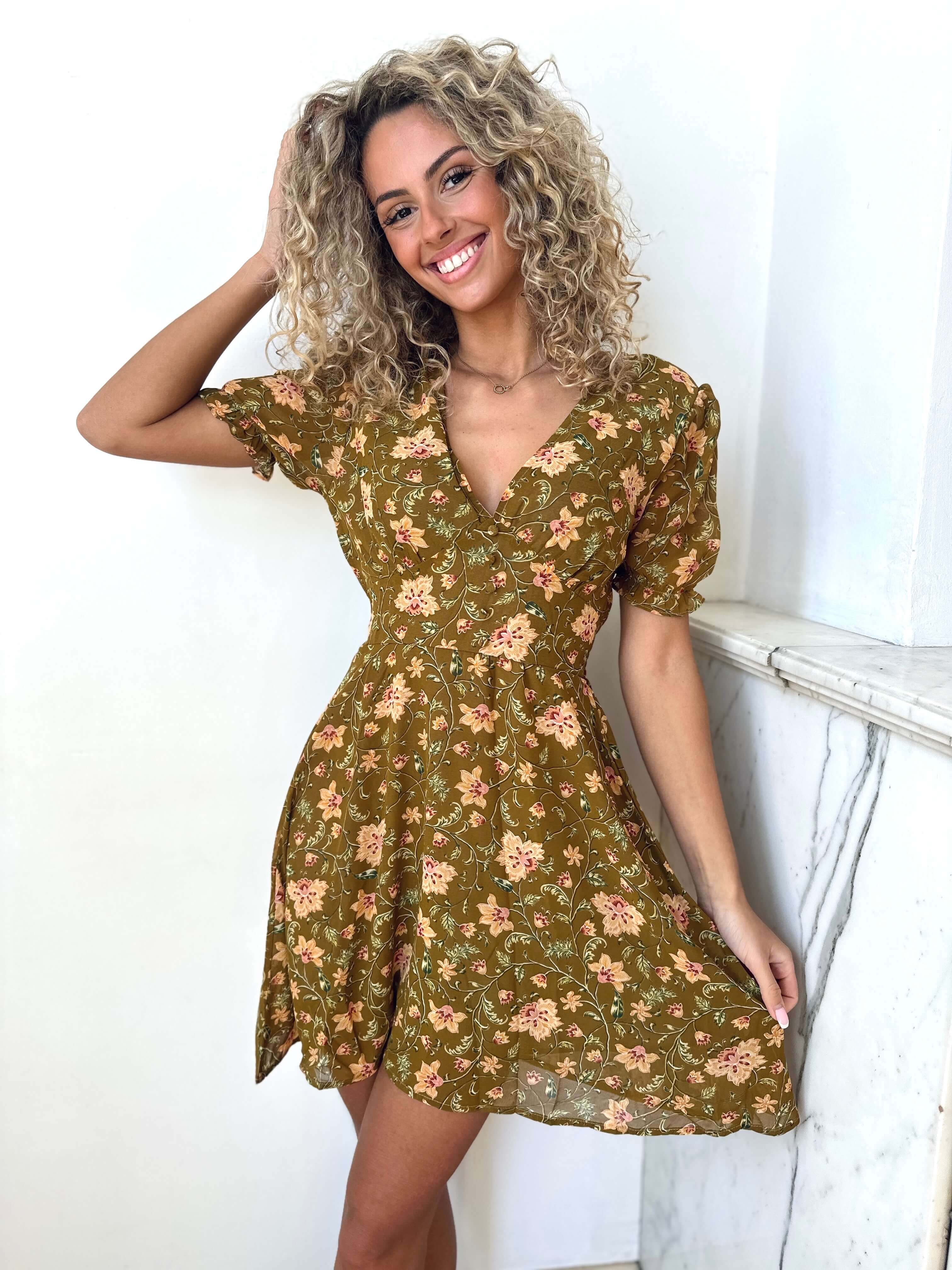 Robe kaki - JADE