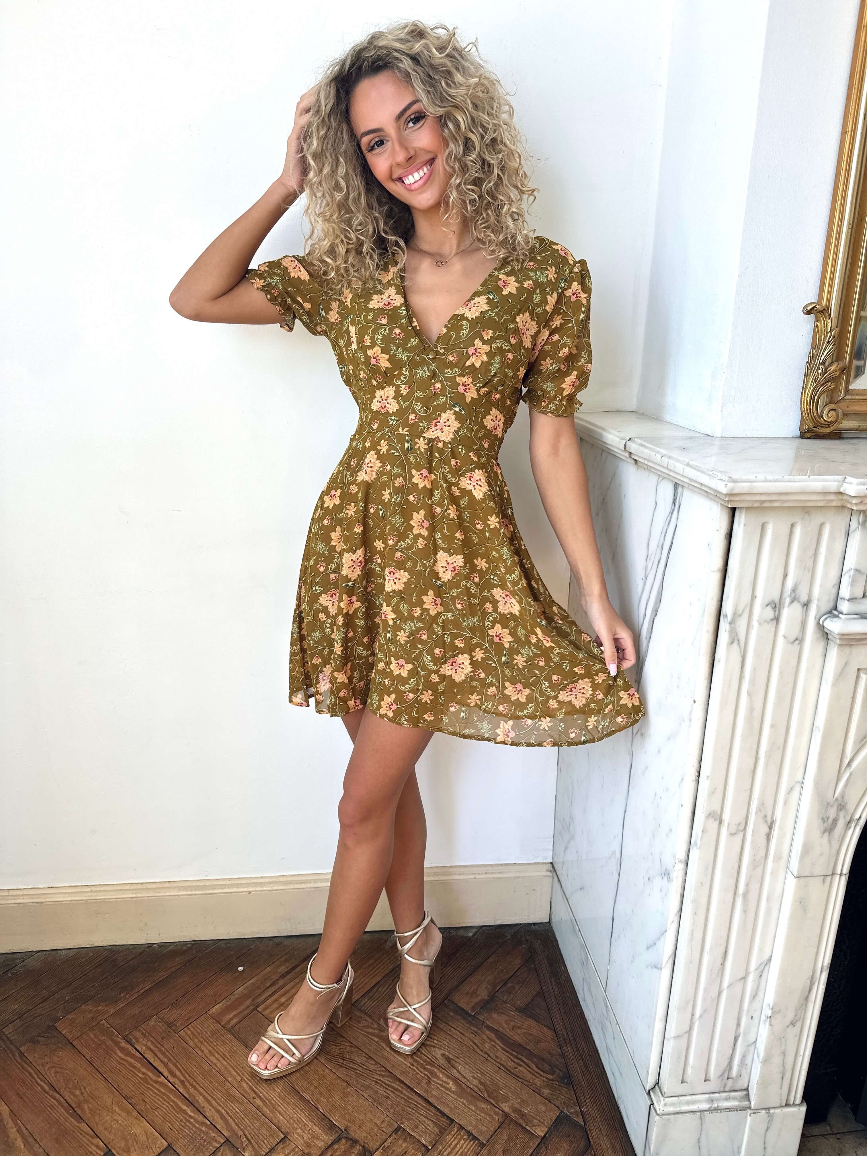 Robe kaki - JADE