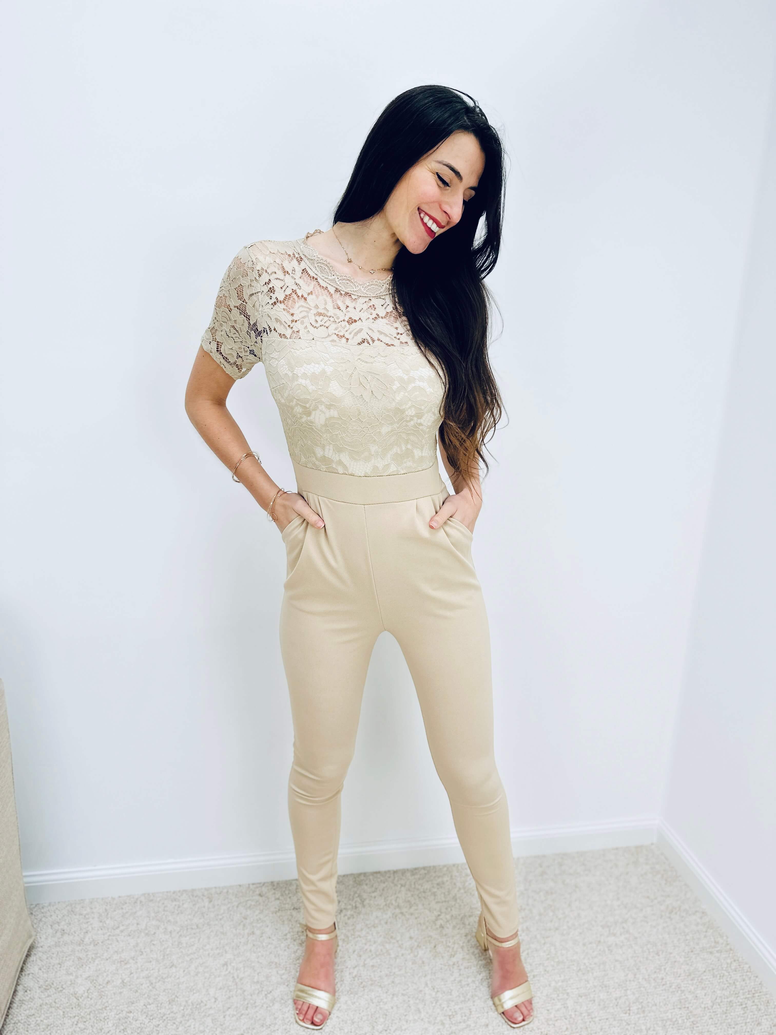 Combinaison beige - IRINA new