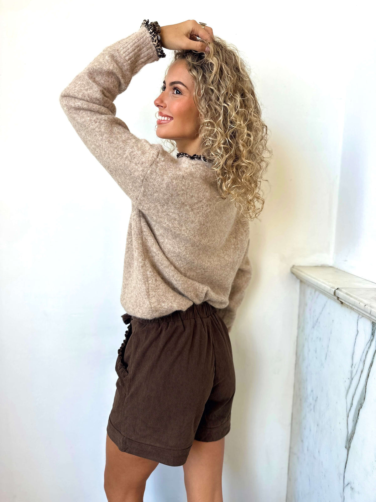 Short chocolat - GABRIELLE