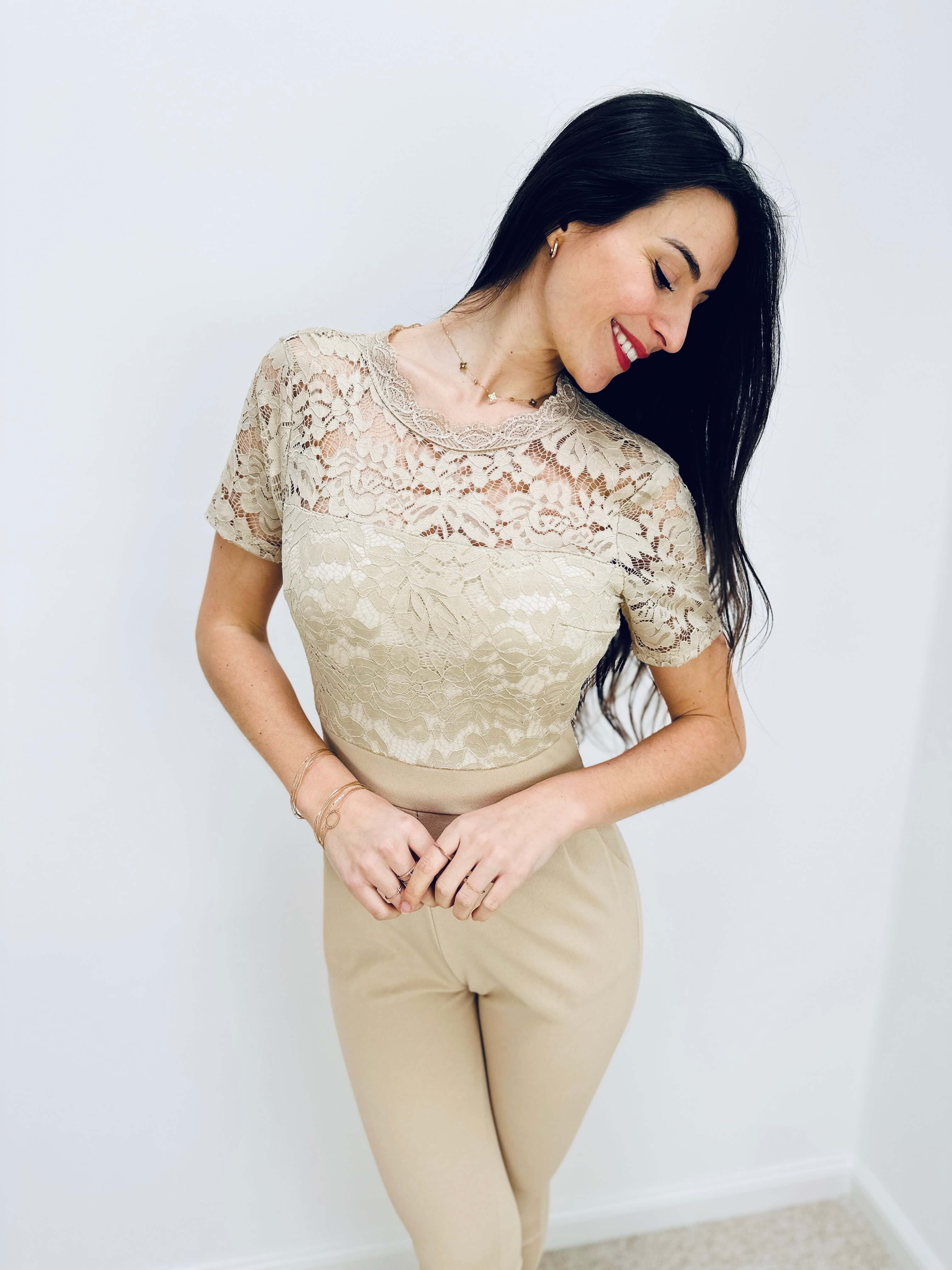 Combinaison beige - IRINA new