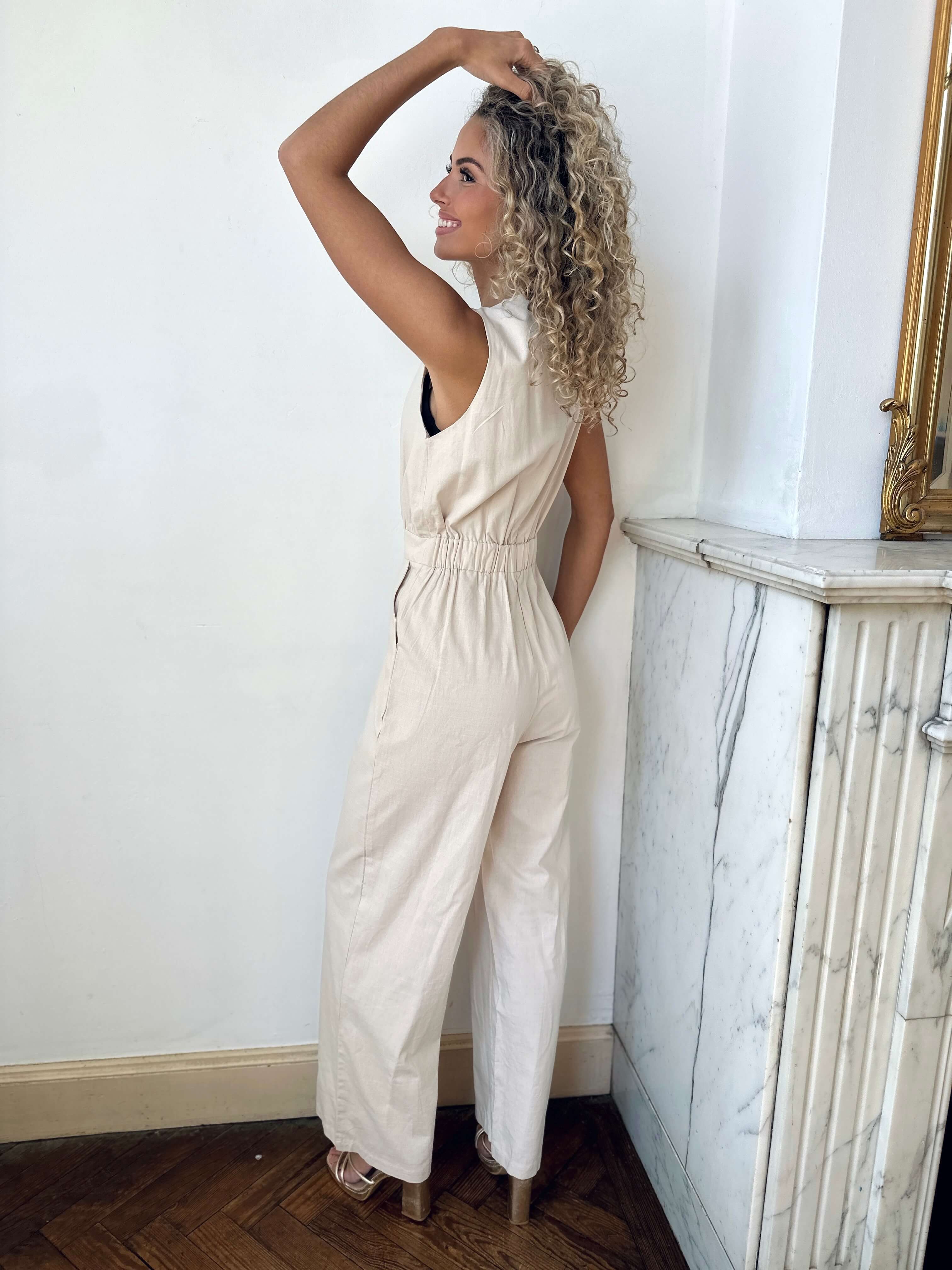 Combinaison beige - EMMA