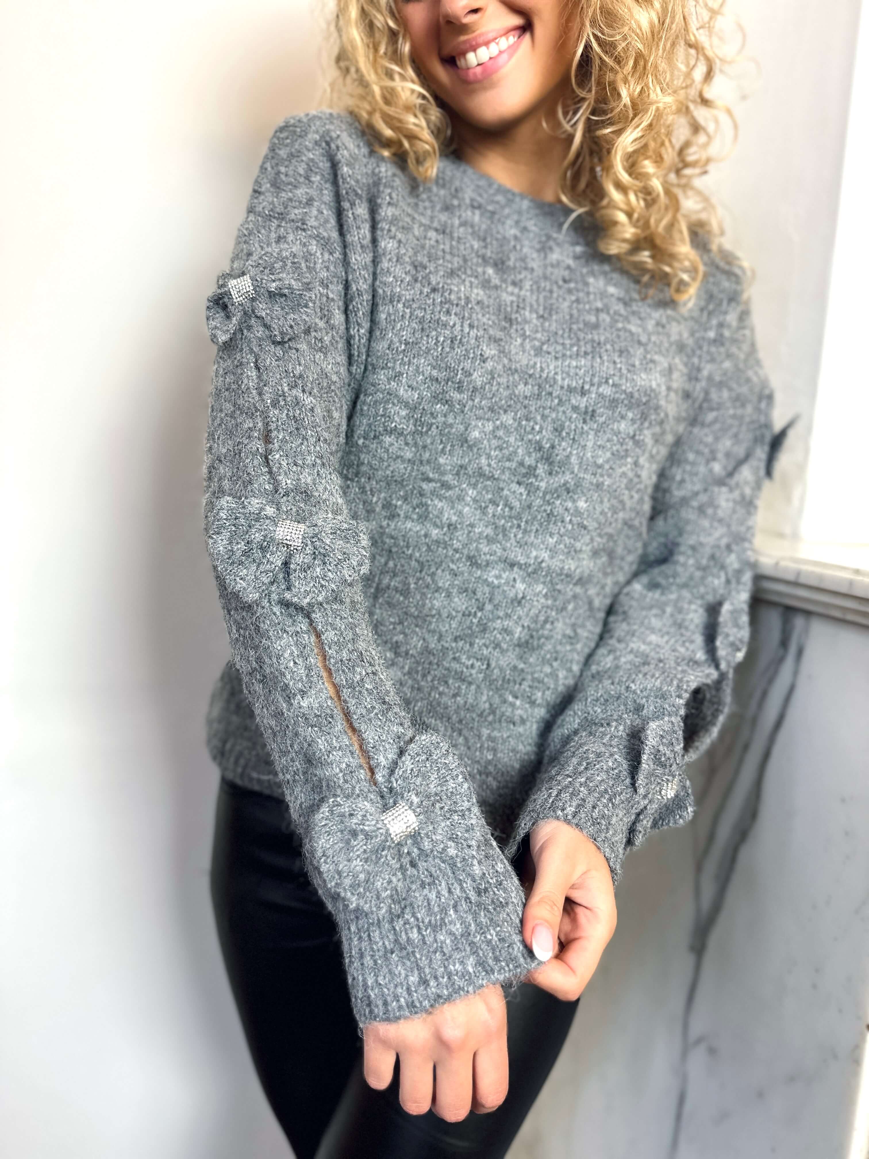 Pull gris - TINA