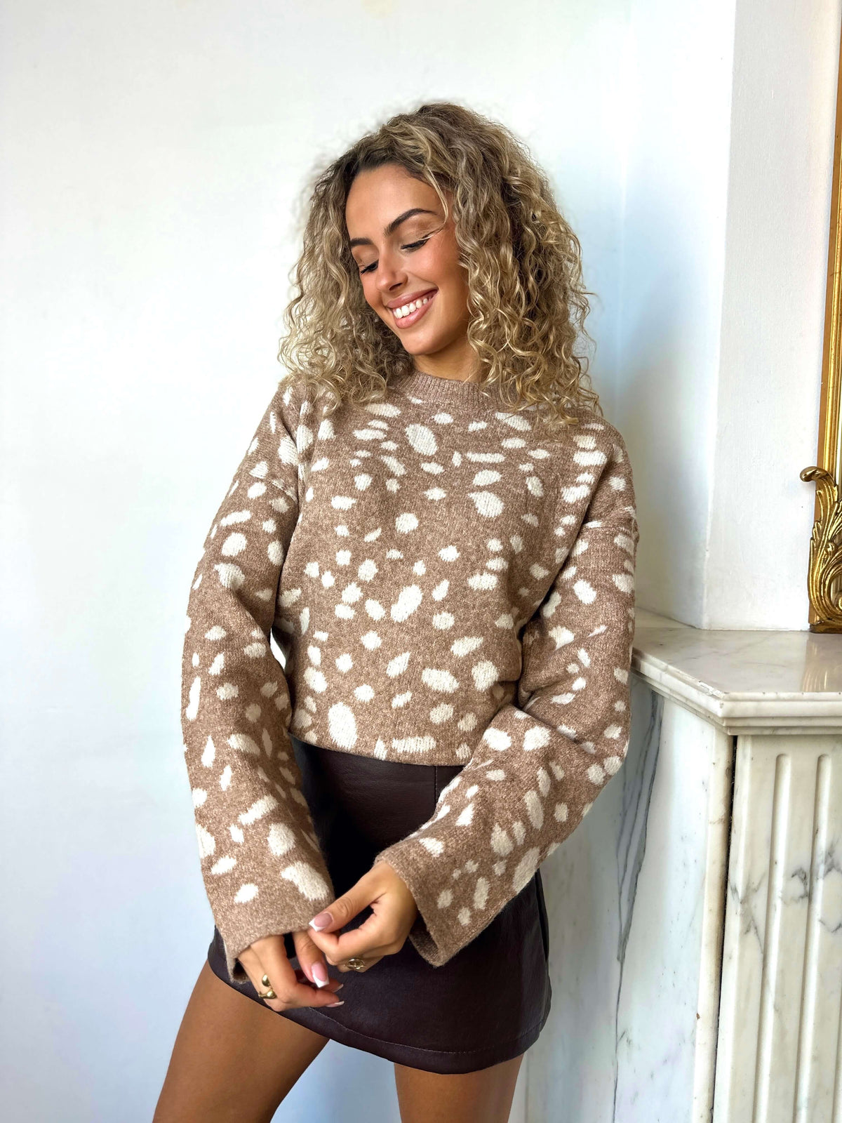 Pull beige - LEOPOLD