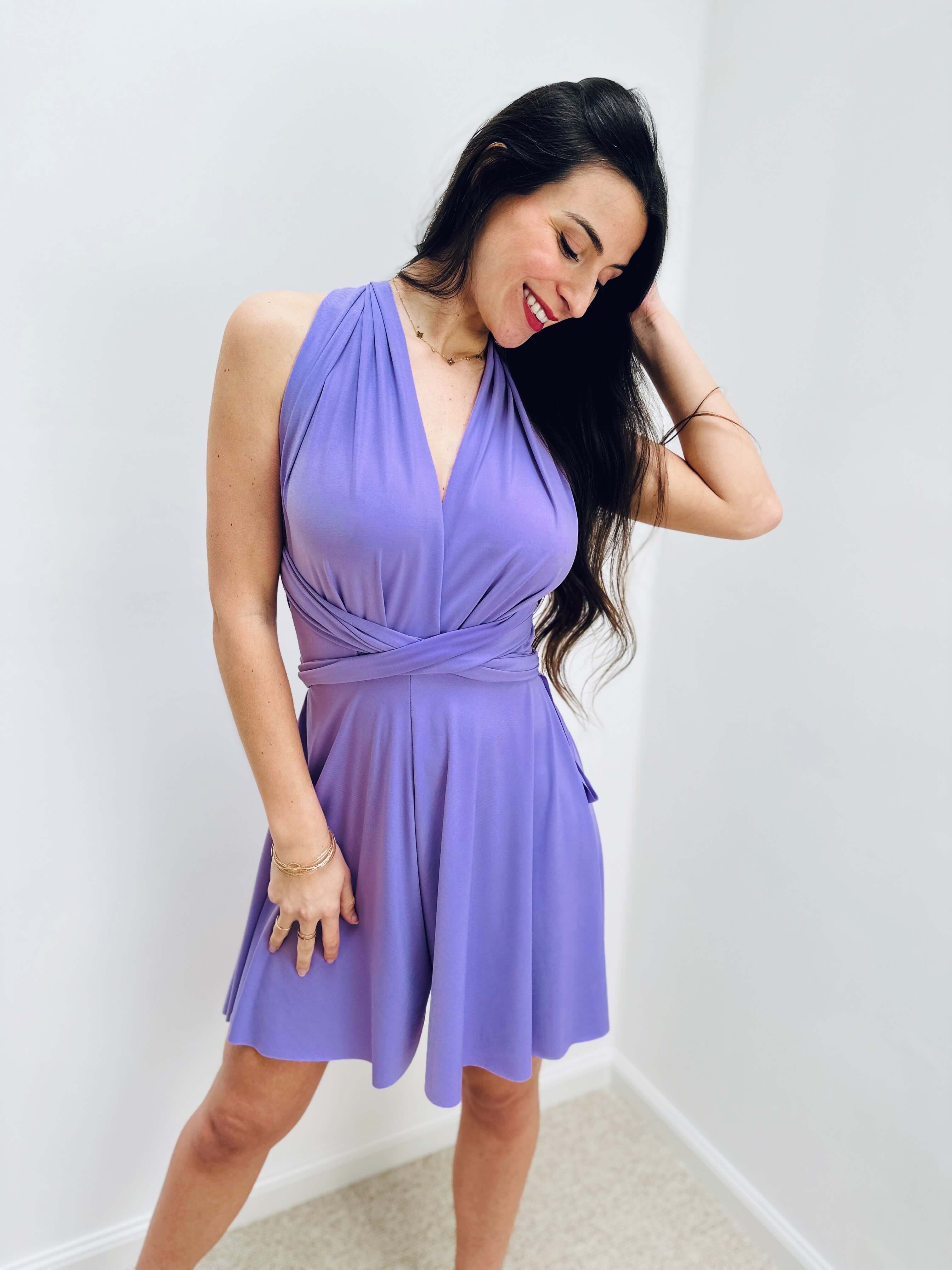 Combishort lila - JULIETTE