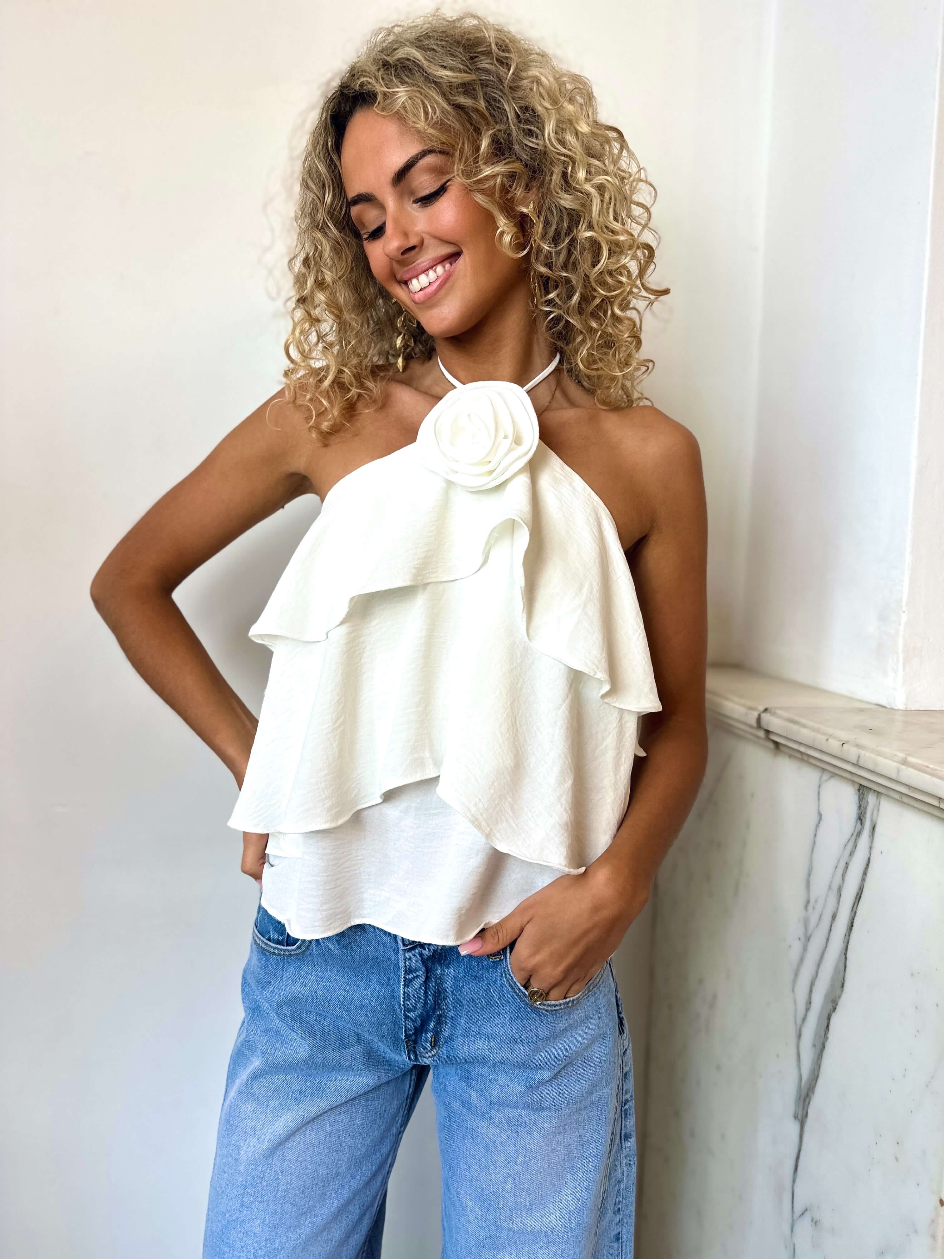 Haut blanc - LILY