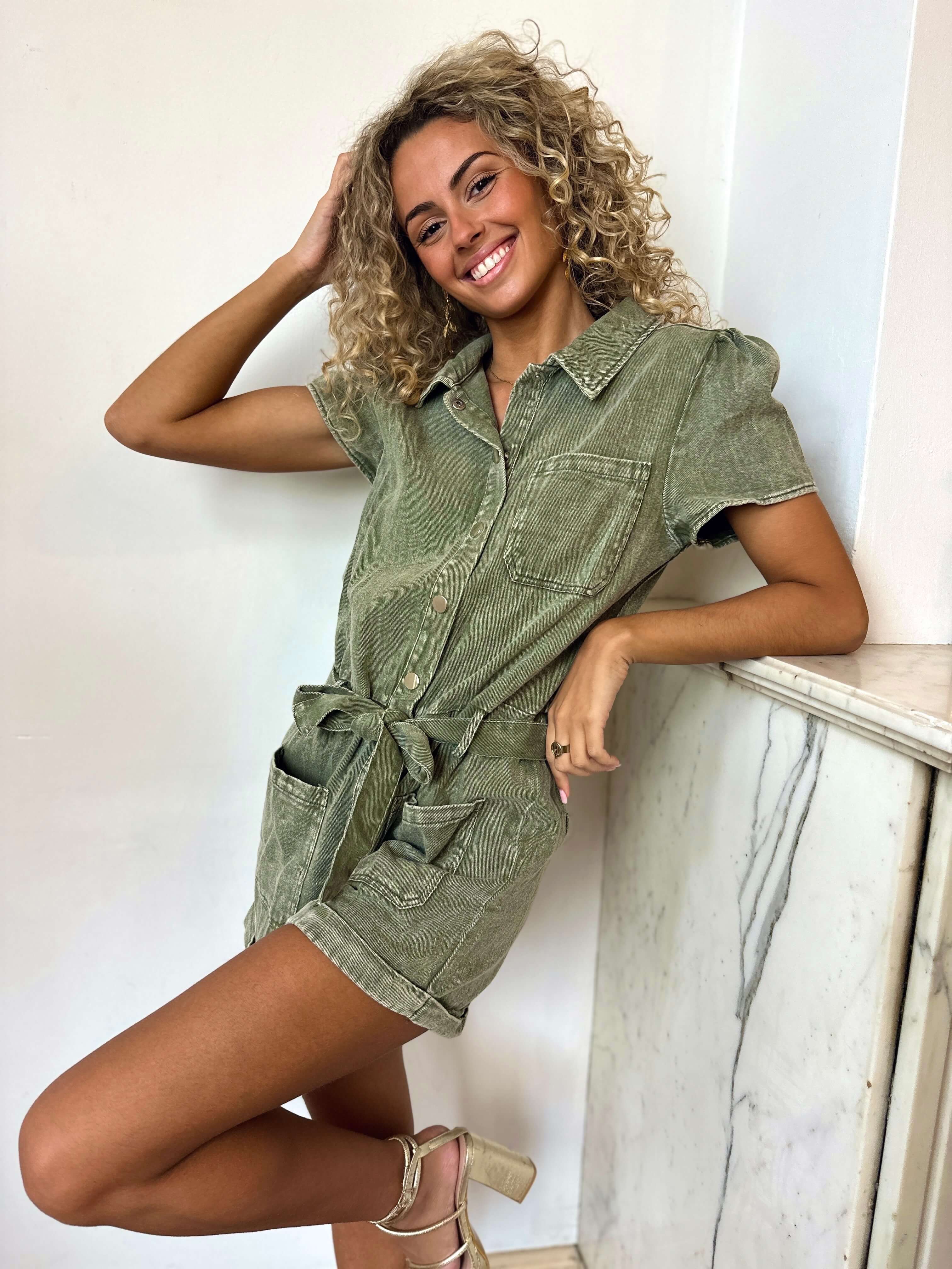 Combishort kaki - BELLA