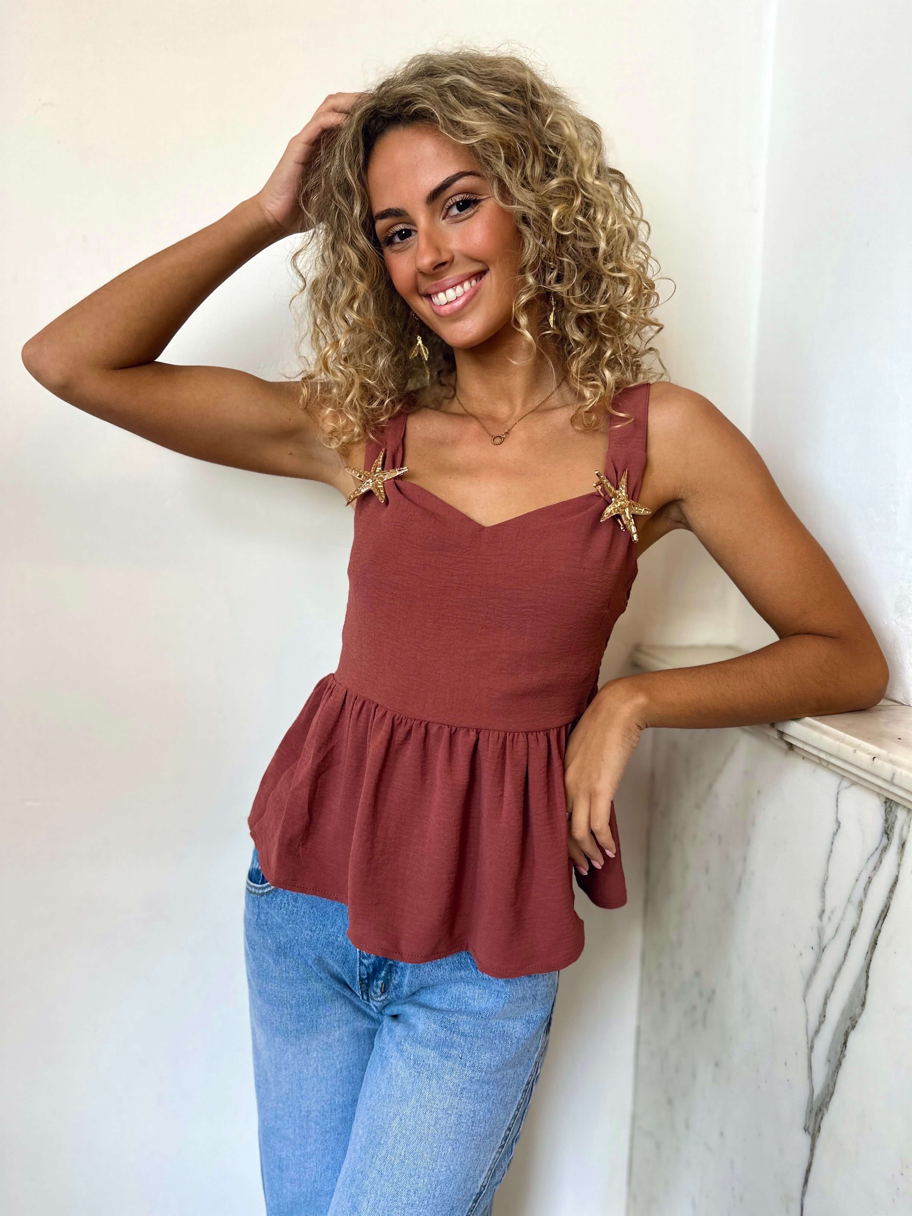 Haut rouille - COLINE