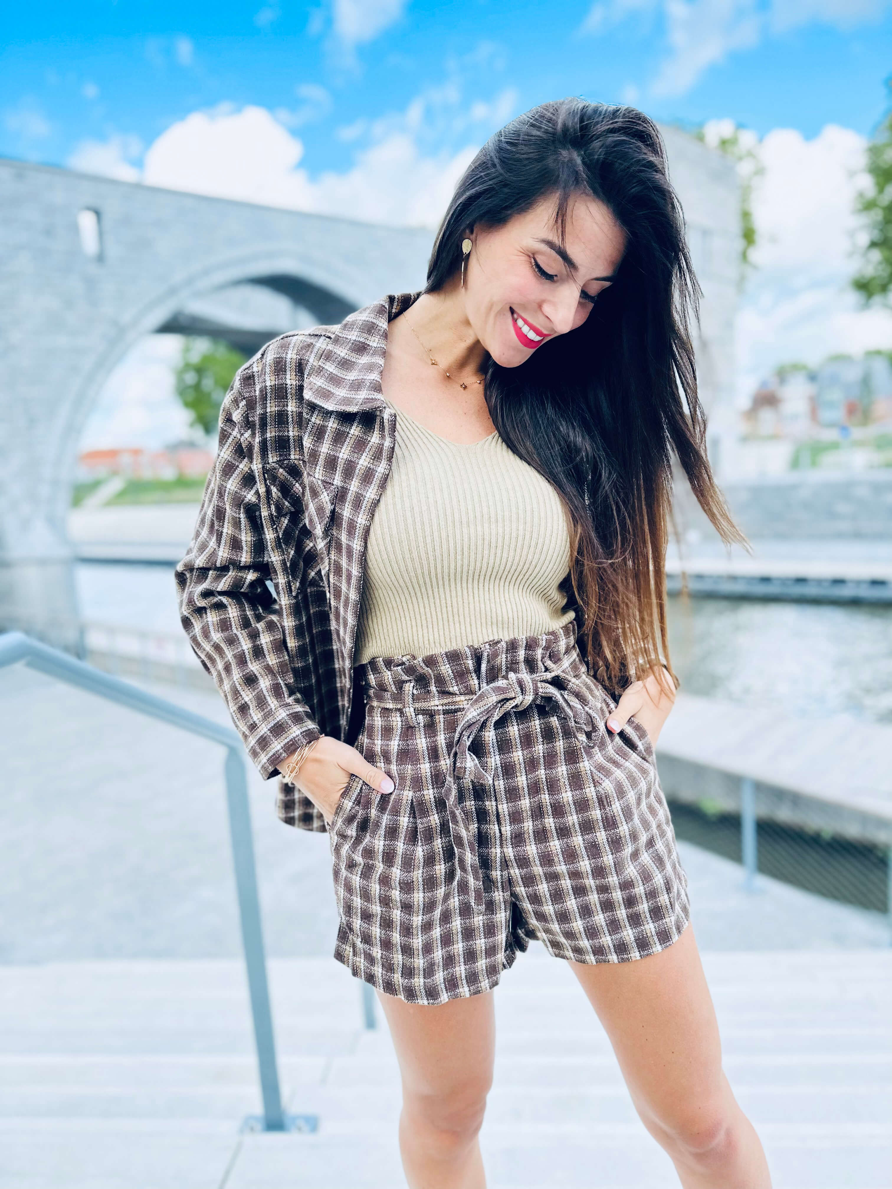 Veste à carreaux - MARTIN