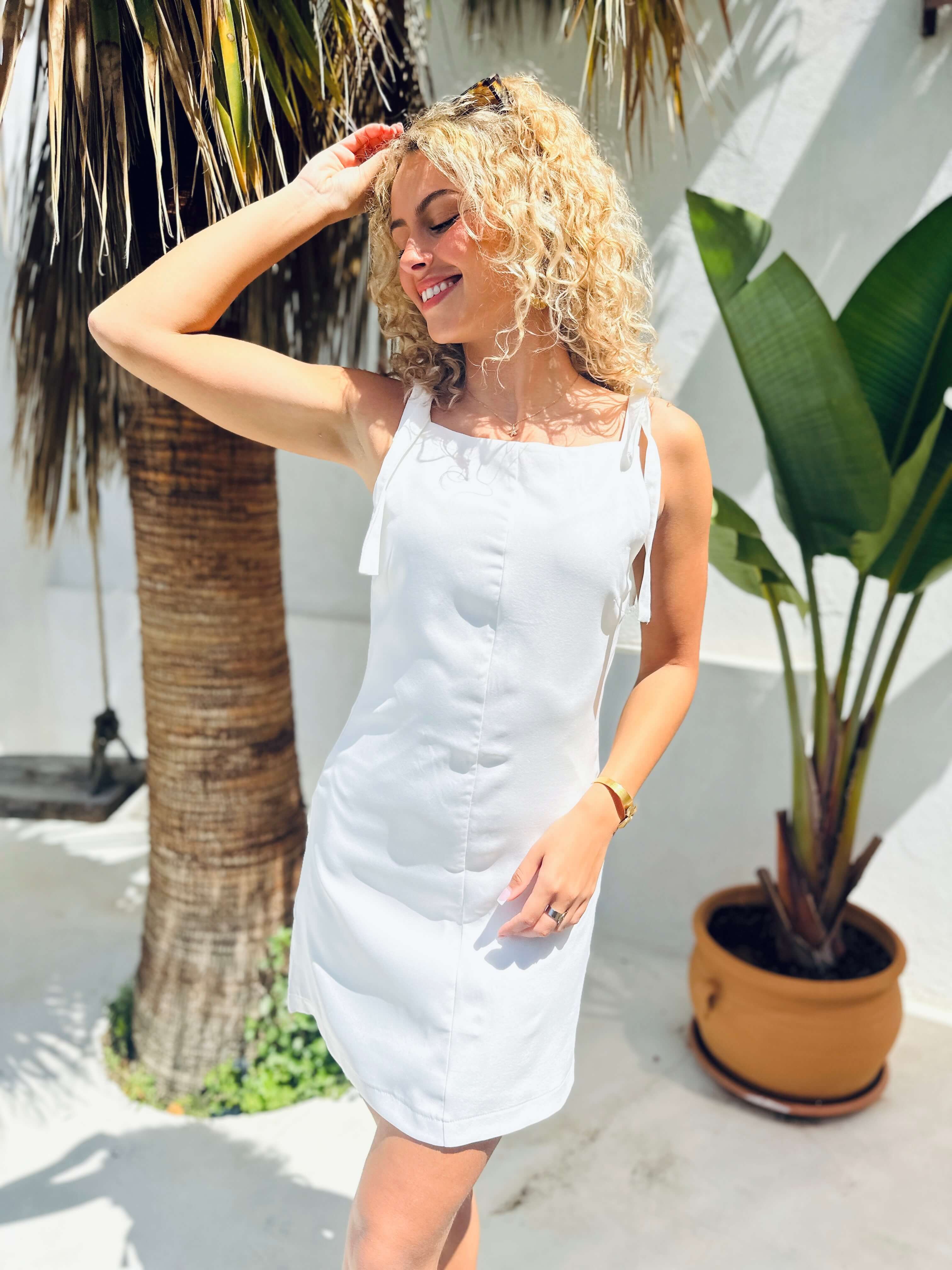 Robe blanche - MARGOT