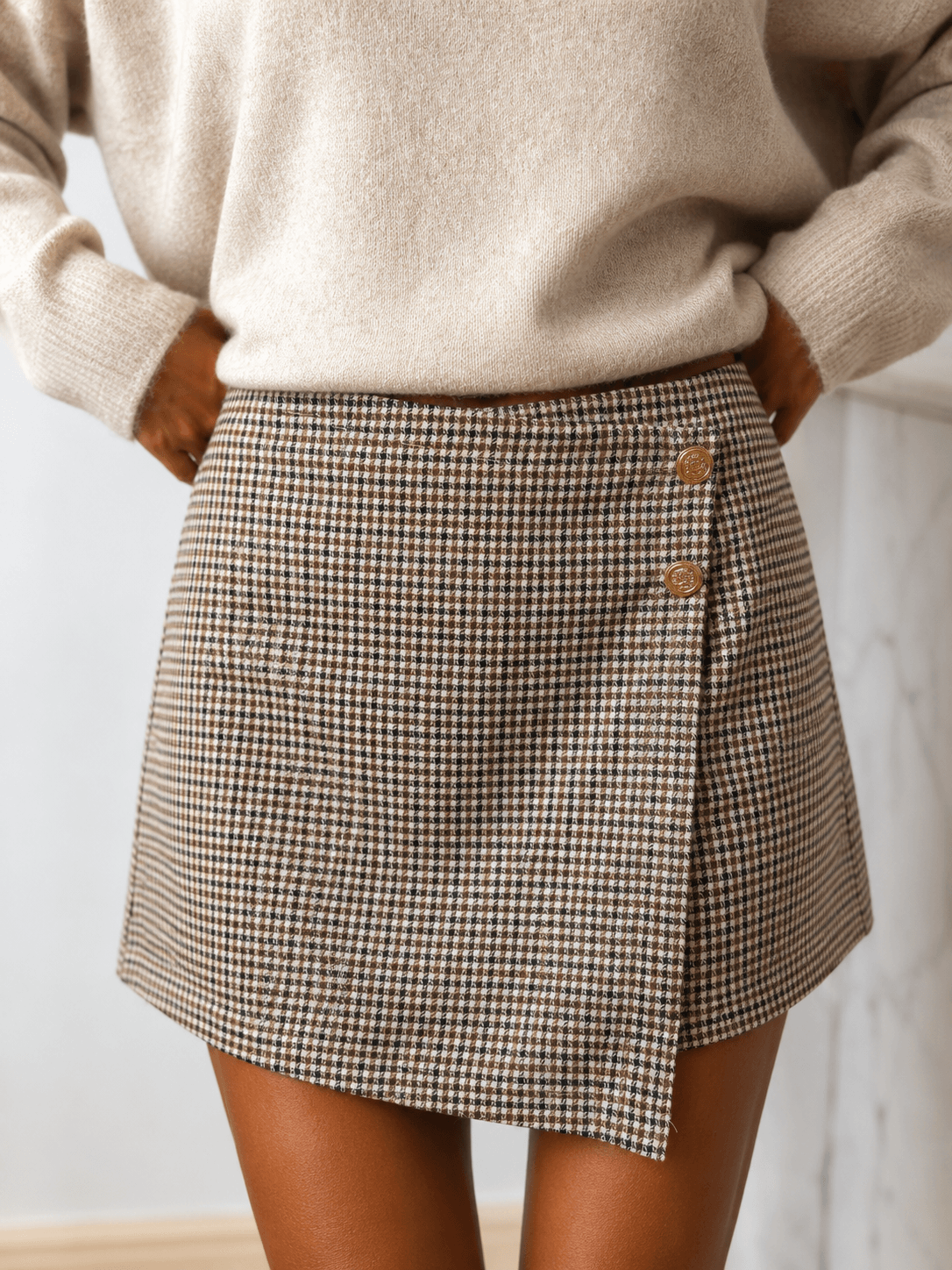 Jupe-short - PRINCE-DE-GALLES