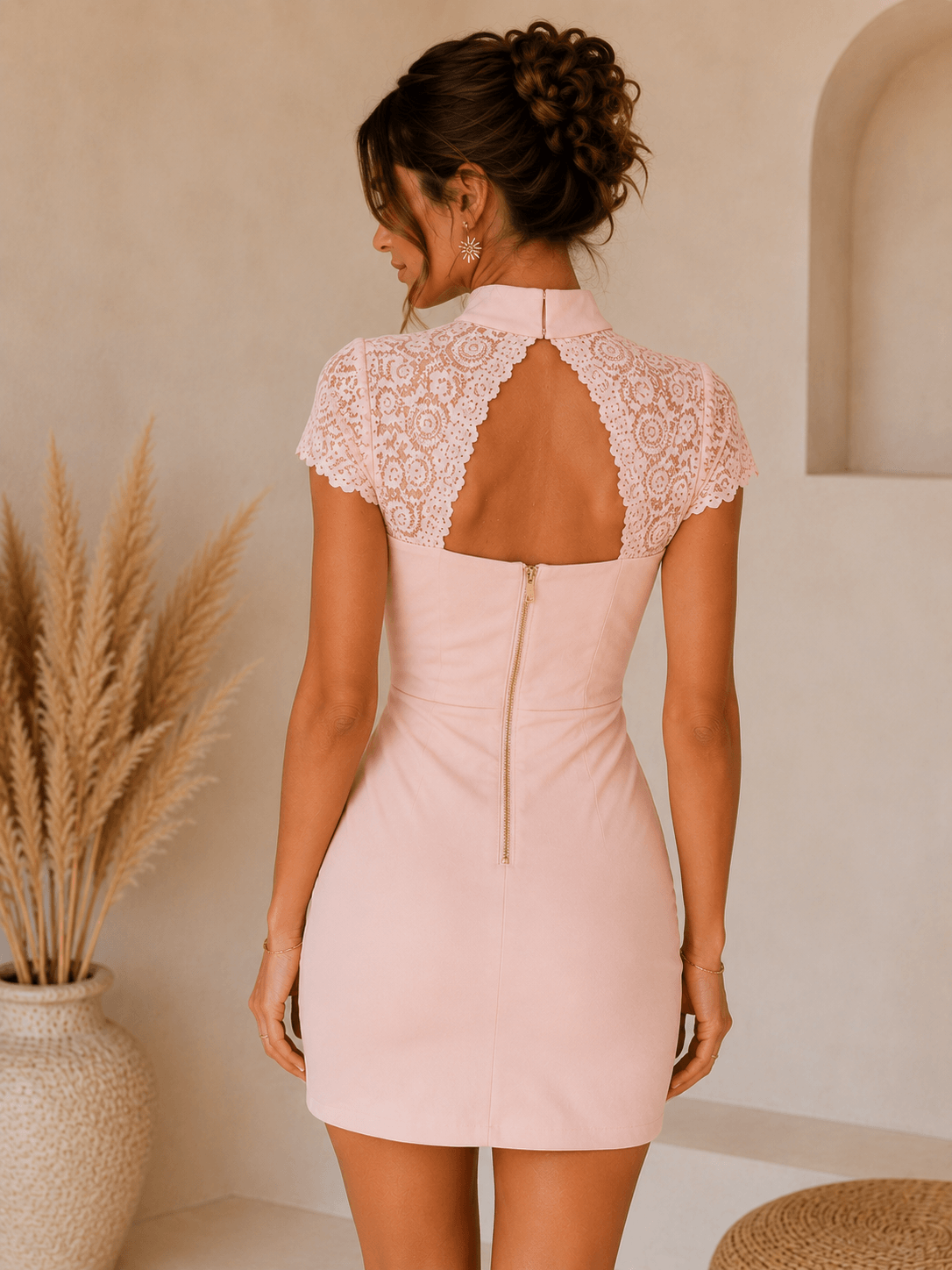 Robe rose - NORA