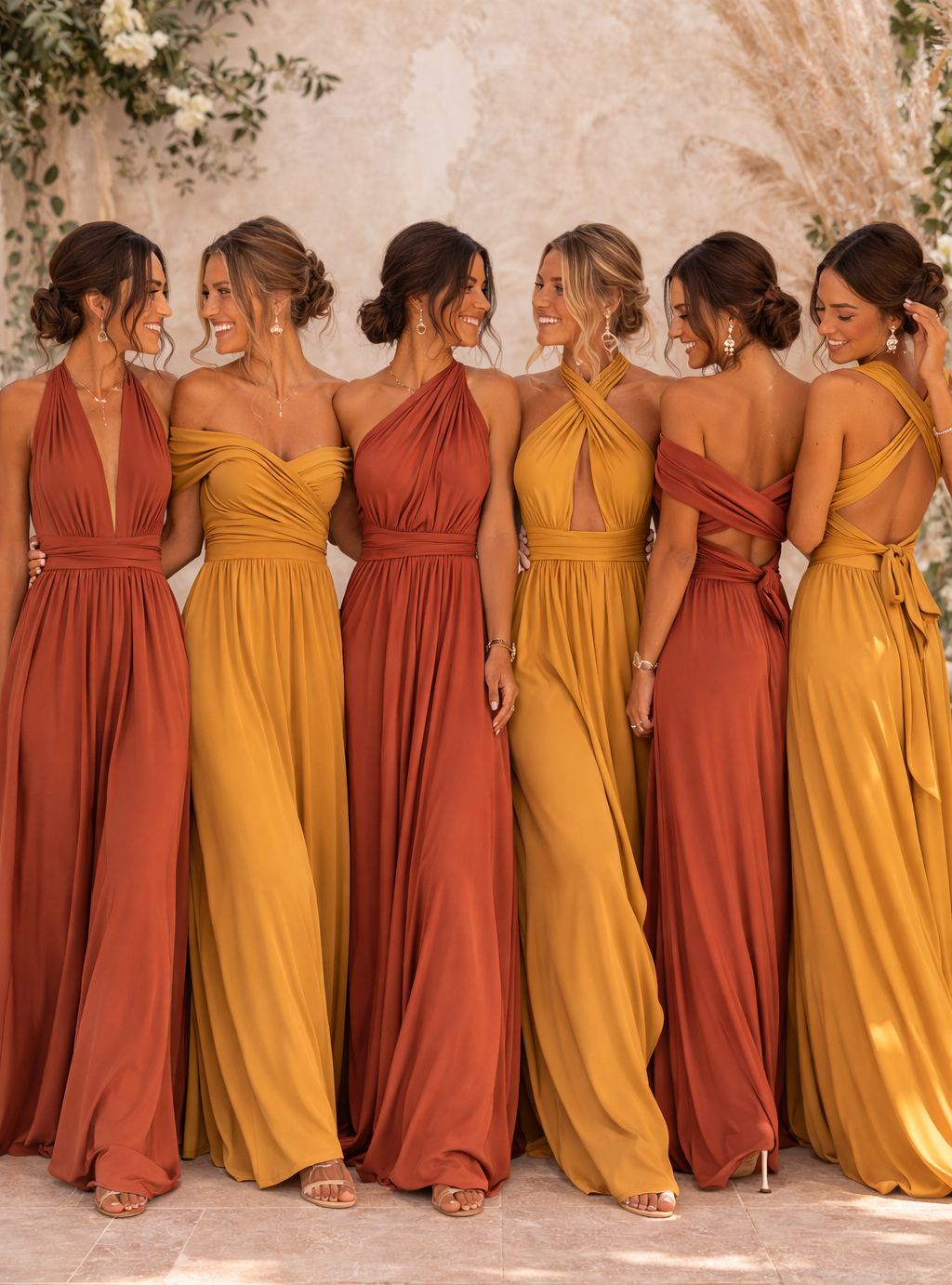 Robe terracotta - CECILIA