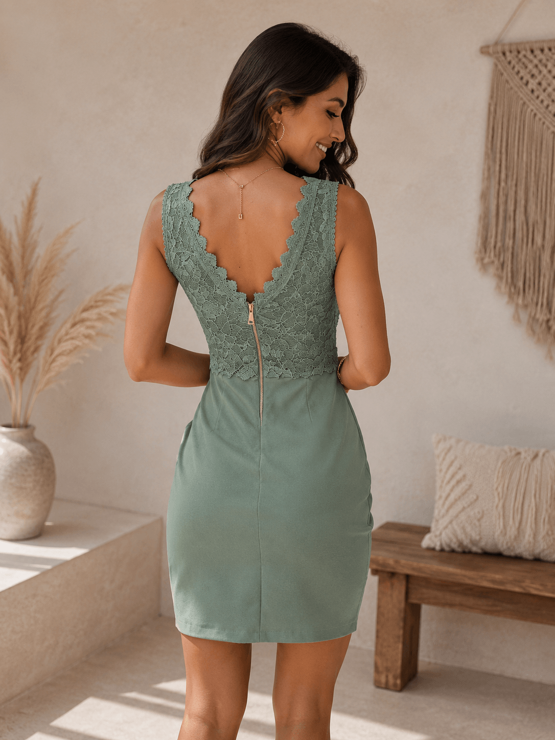 Robe vert d'eau - VICTORIA