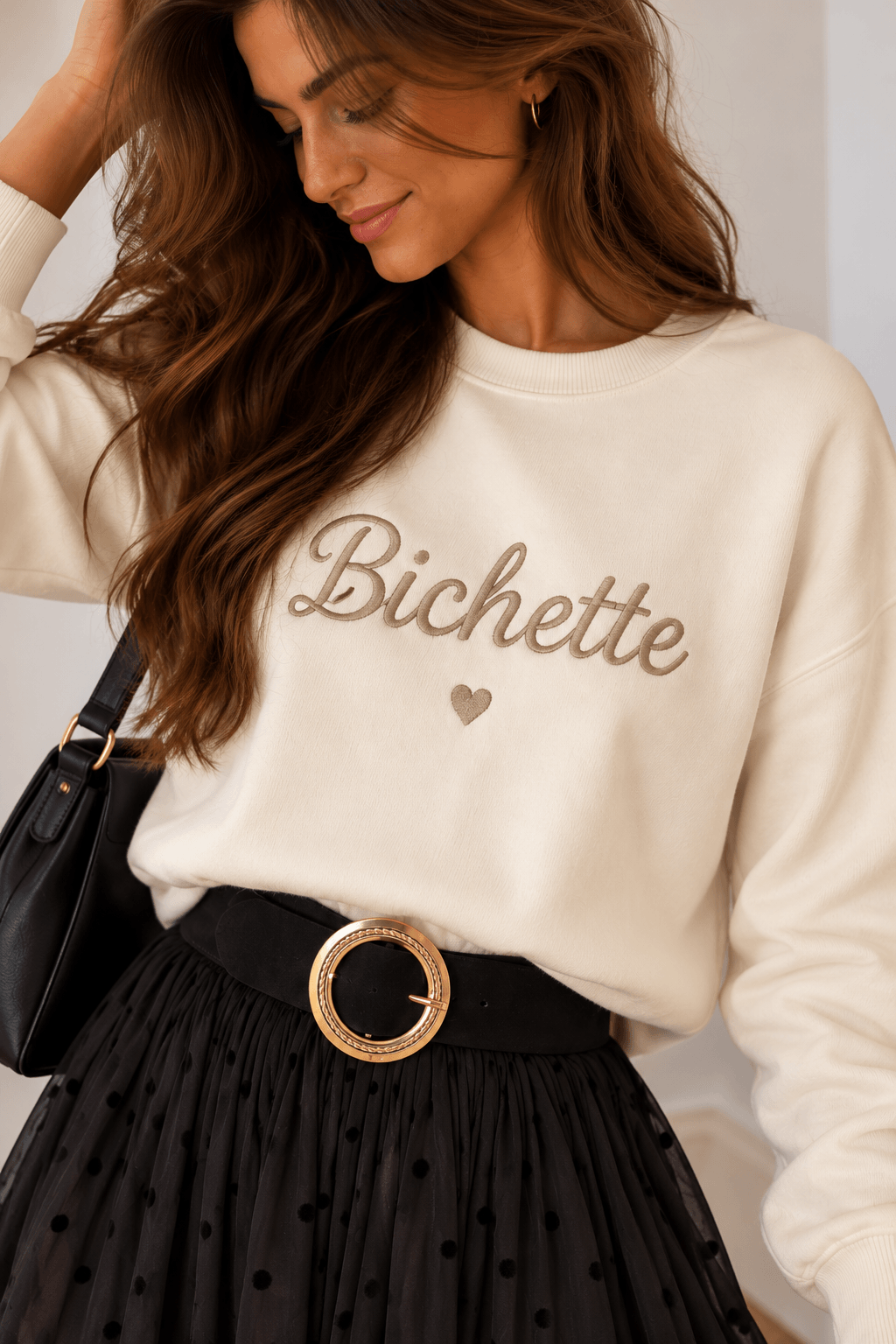 Sweat écru - BICHETTE