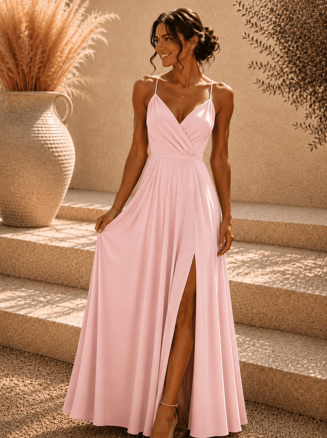 Robe rose - ELEONORE