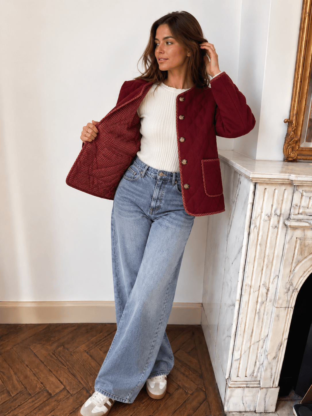 Veste bordeaux - ZOE