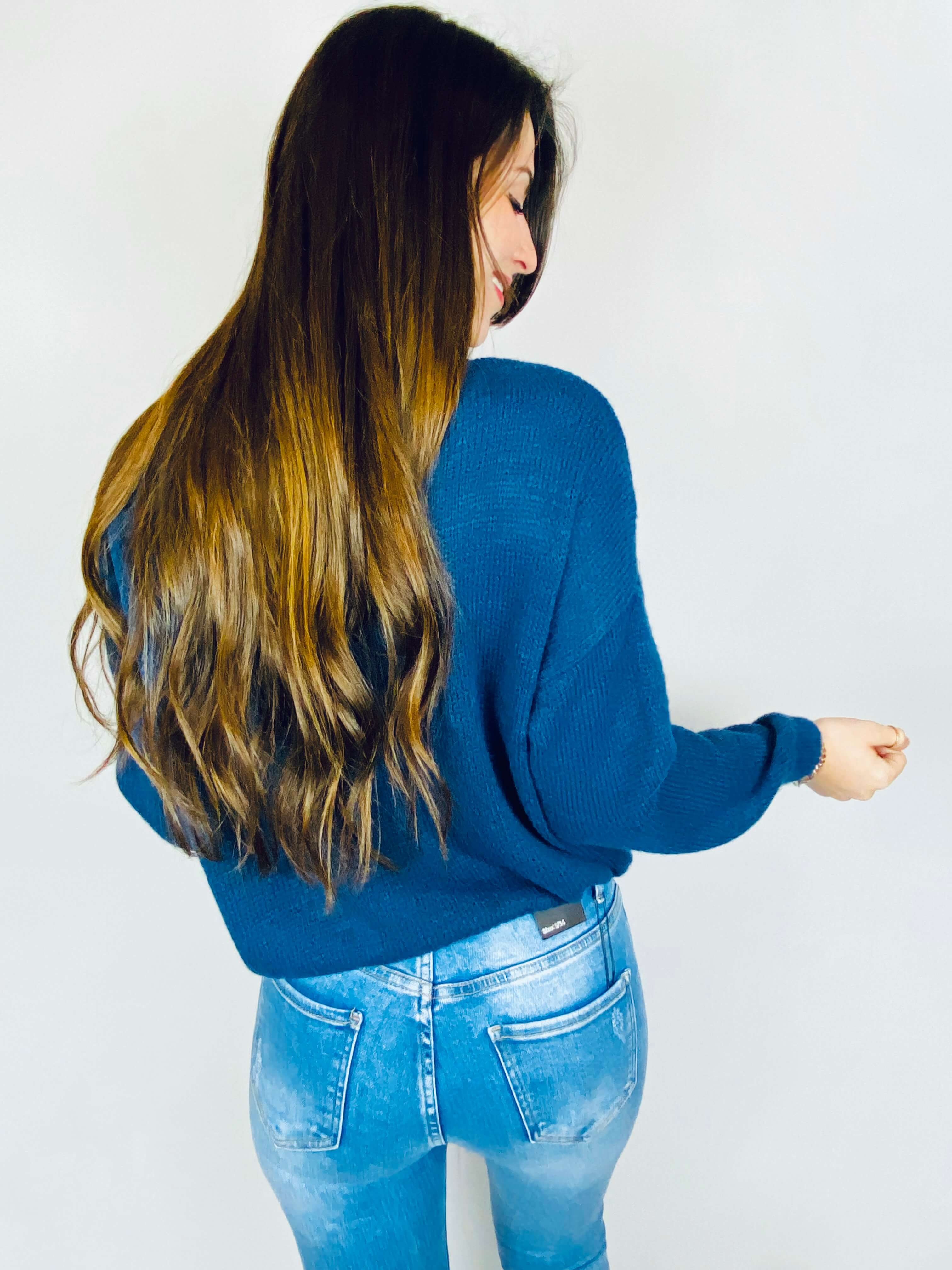 Pull bleu marine - LOLA