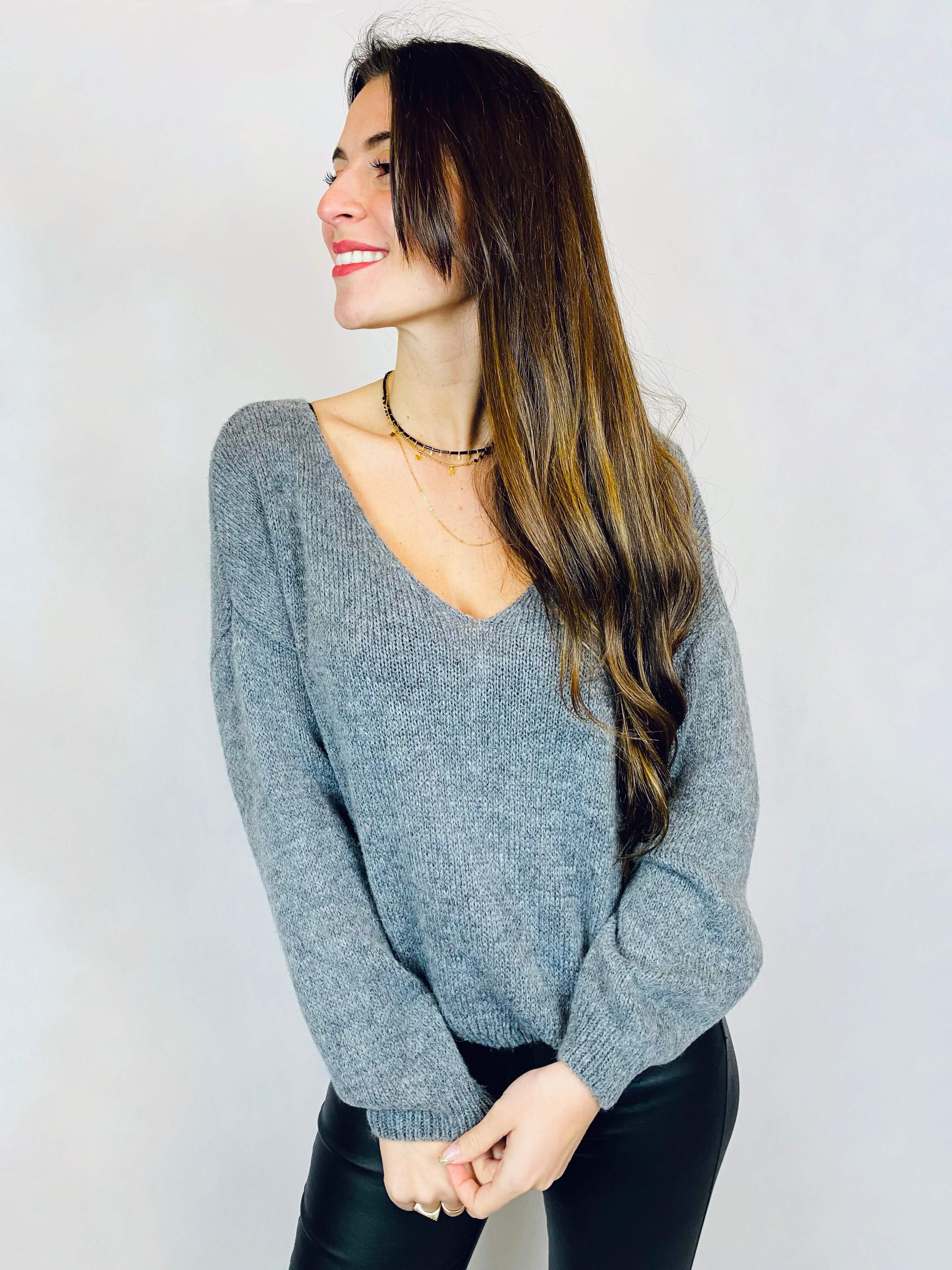 Pull gris - LOLA