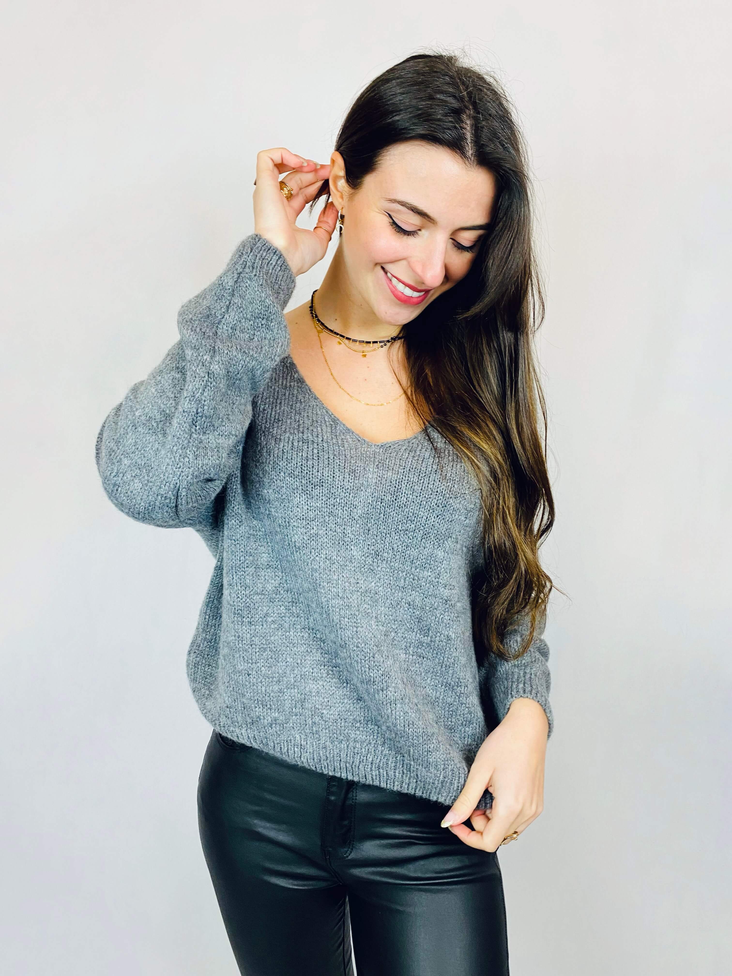 Pull gris - LOLA