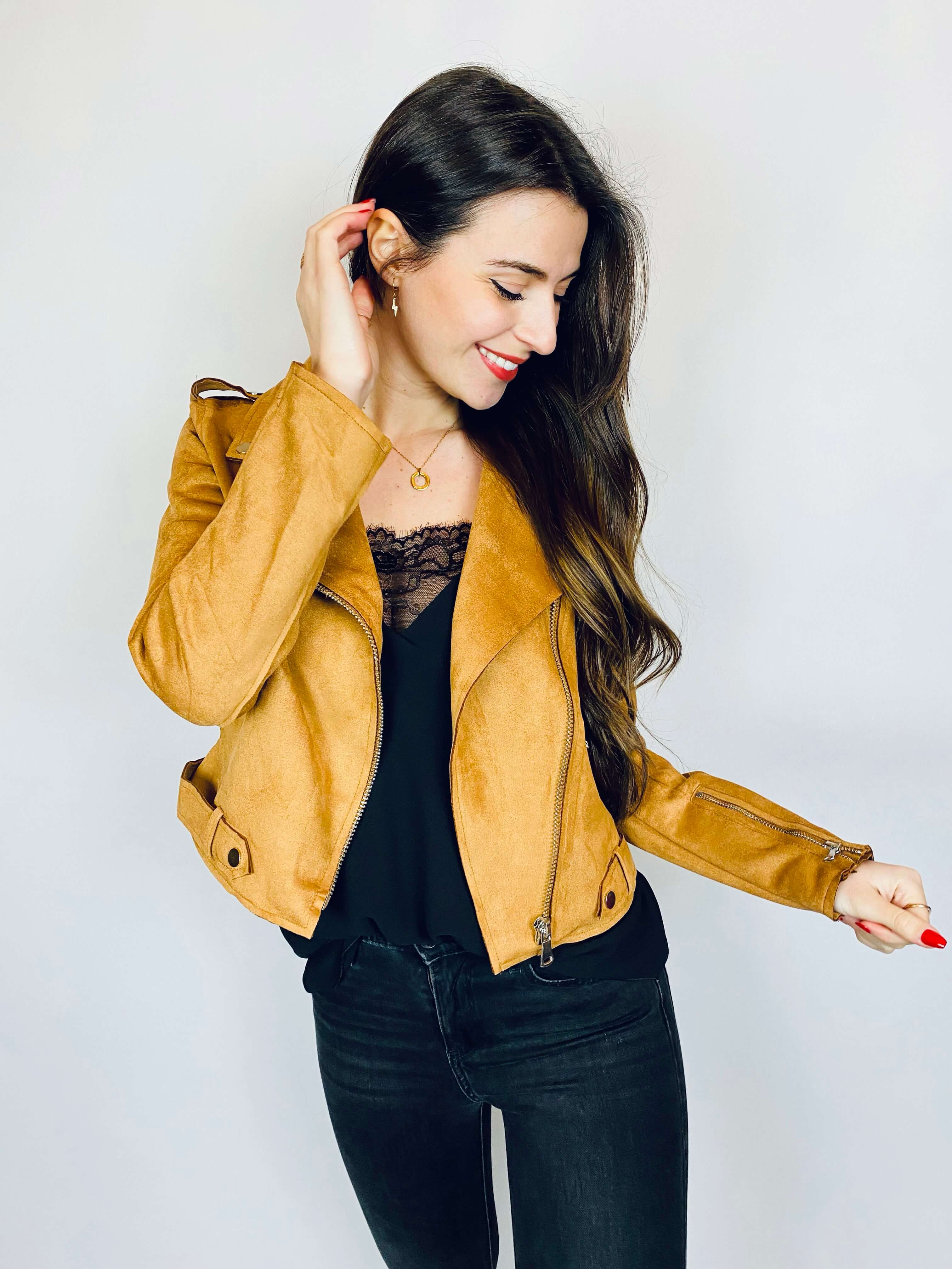 Perfecto camel - MALIKA