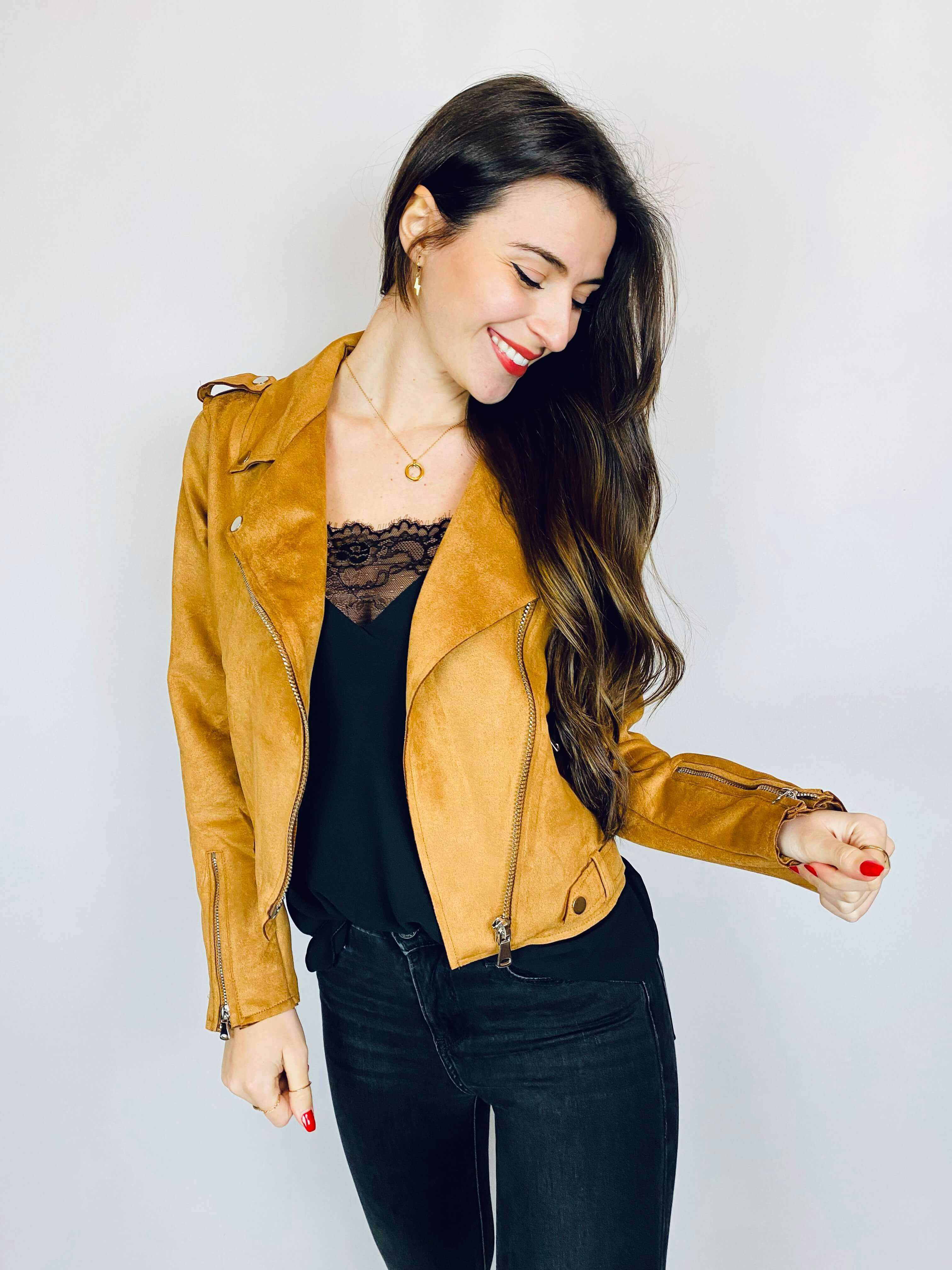 Perfecto camel - MALIKA