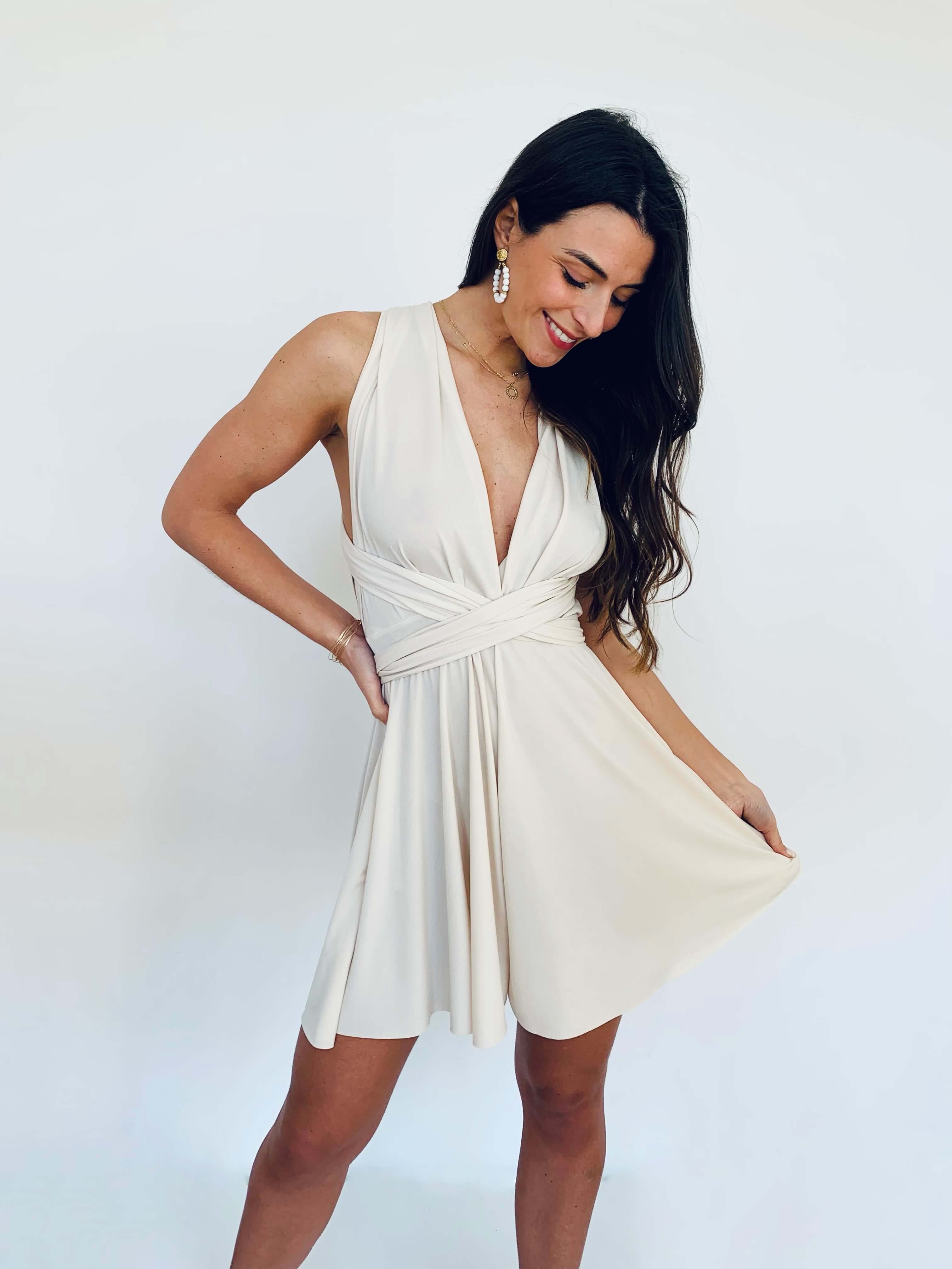 Combishort beige - JULIETTE