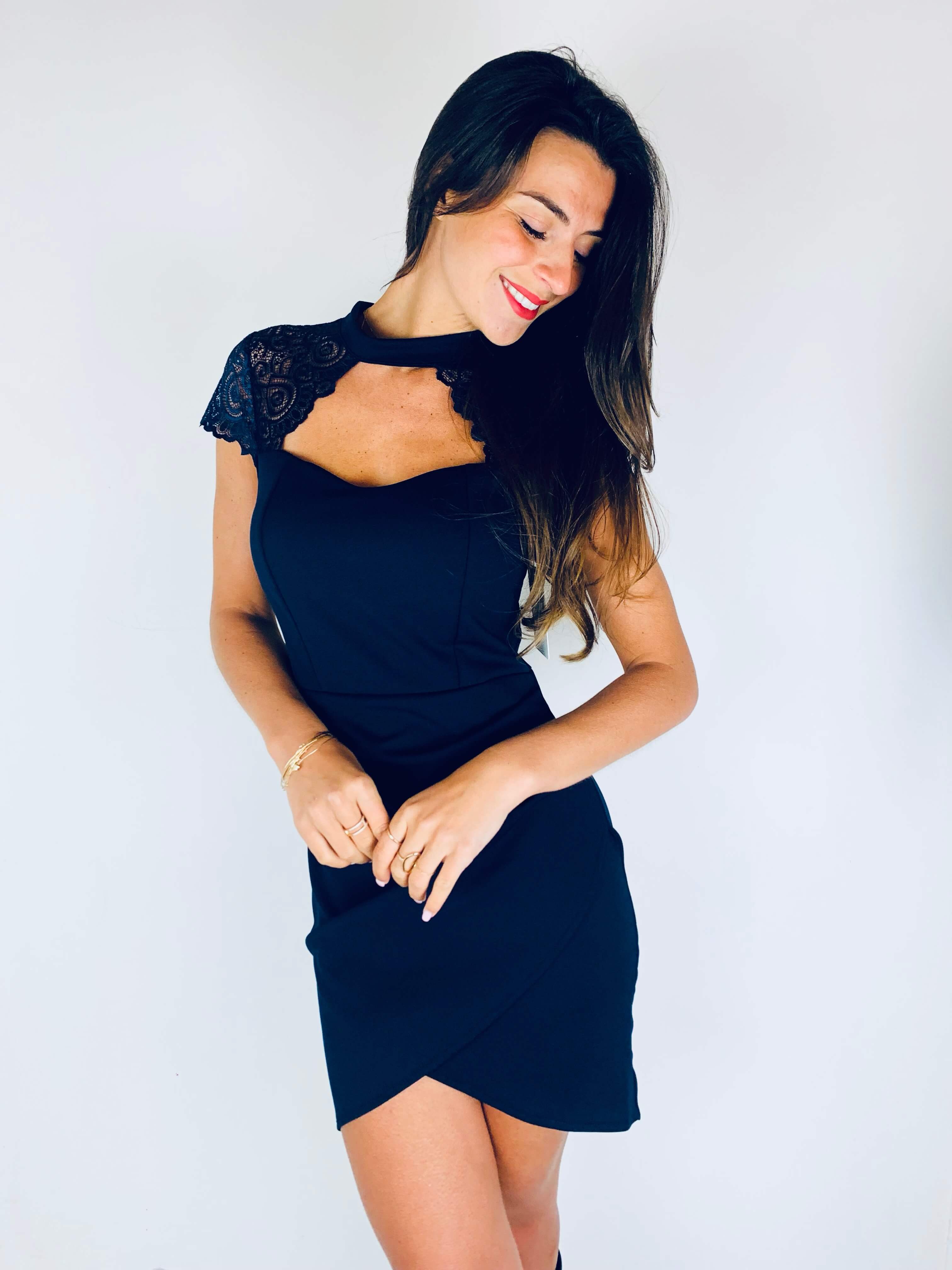 Robe bleu marine - NORA