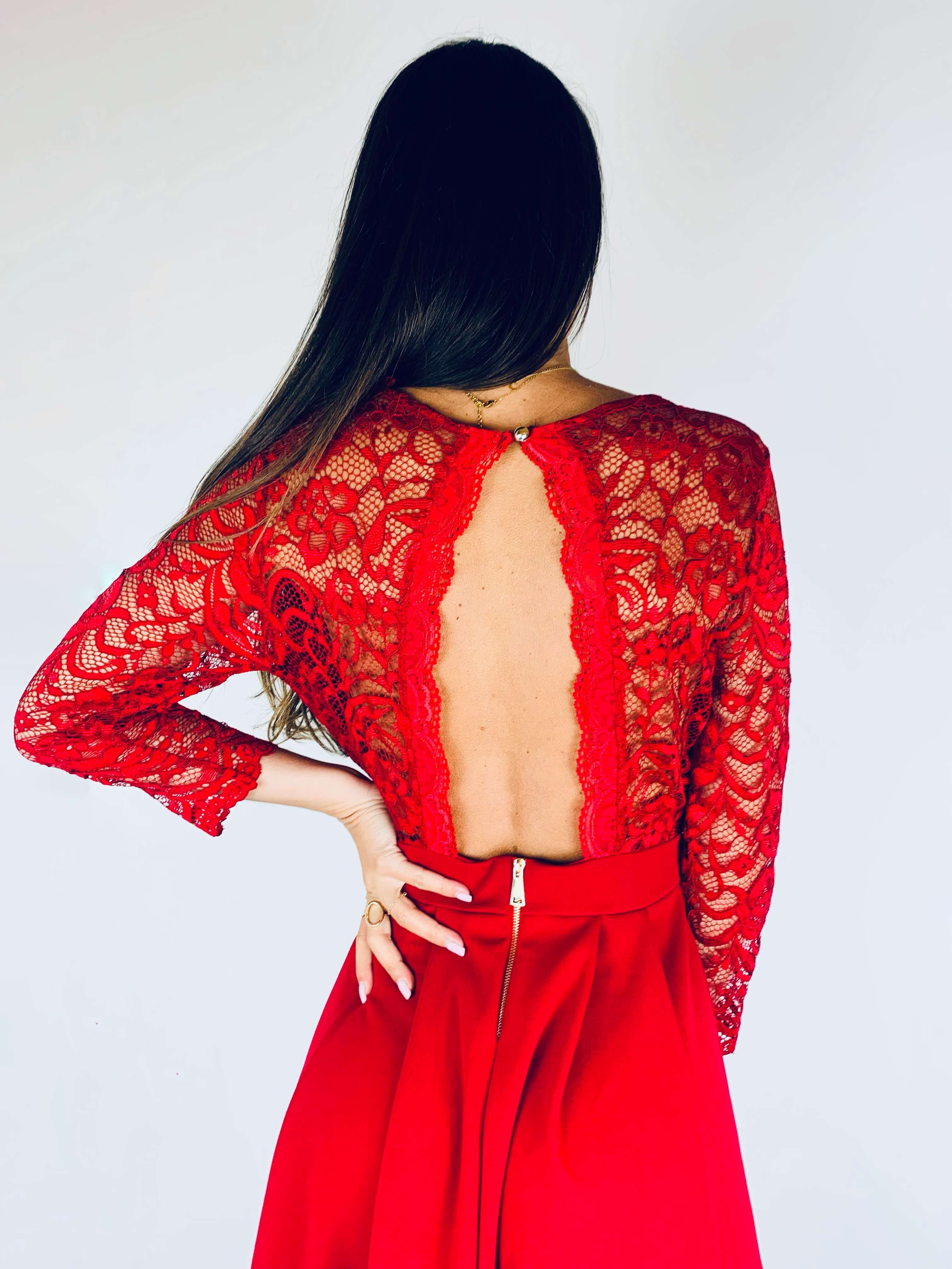 Robe rouge - CLARA