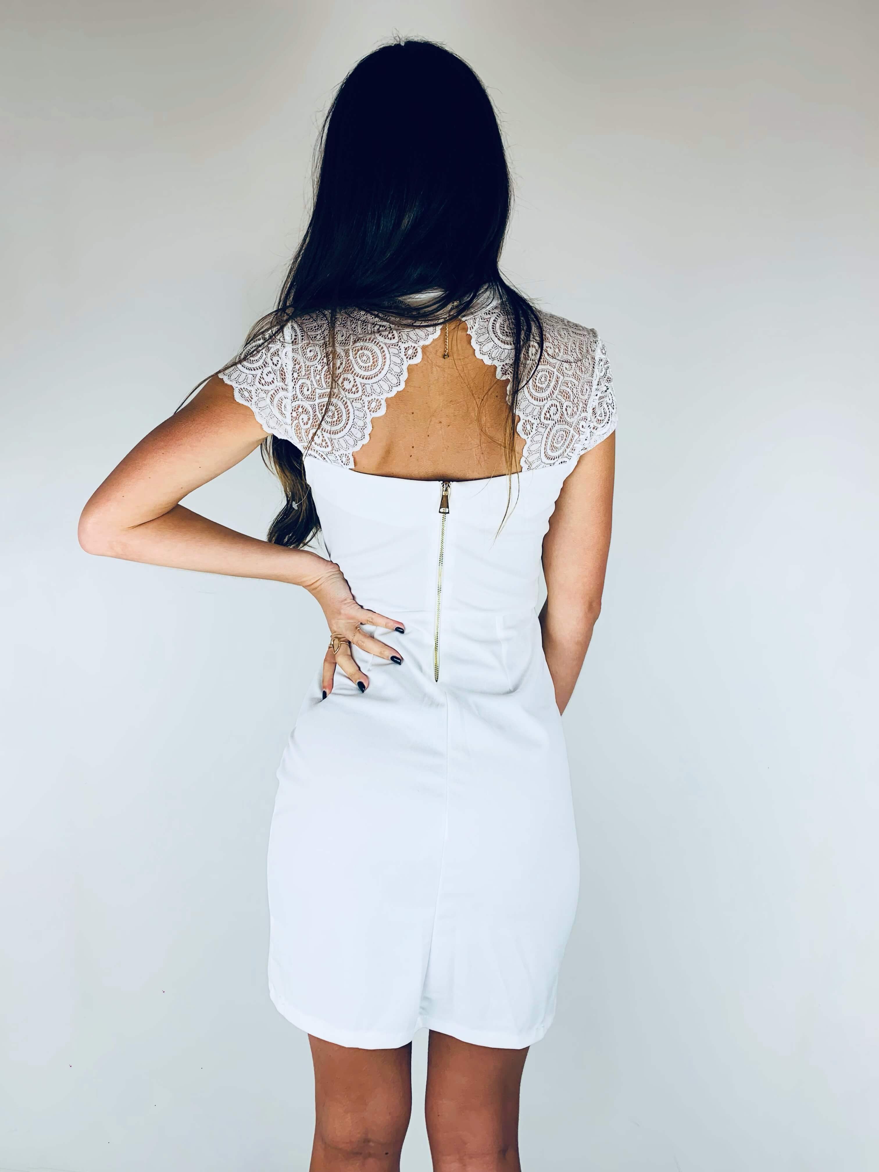 Vestido blanco - NORA