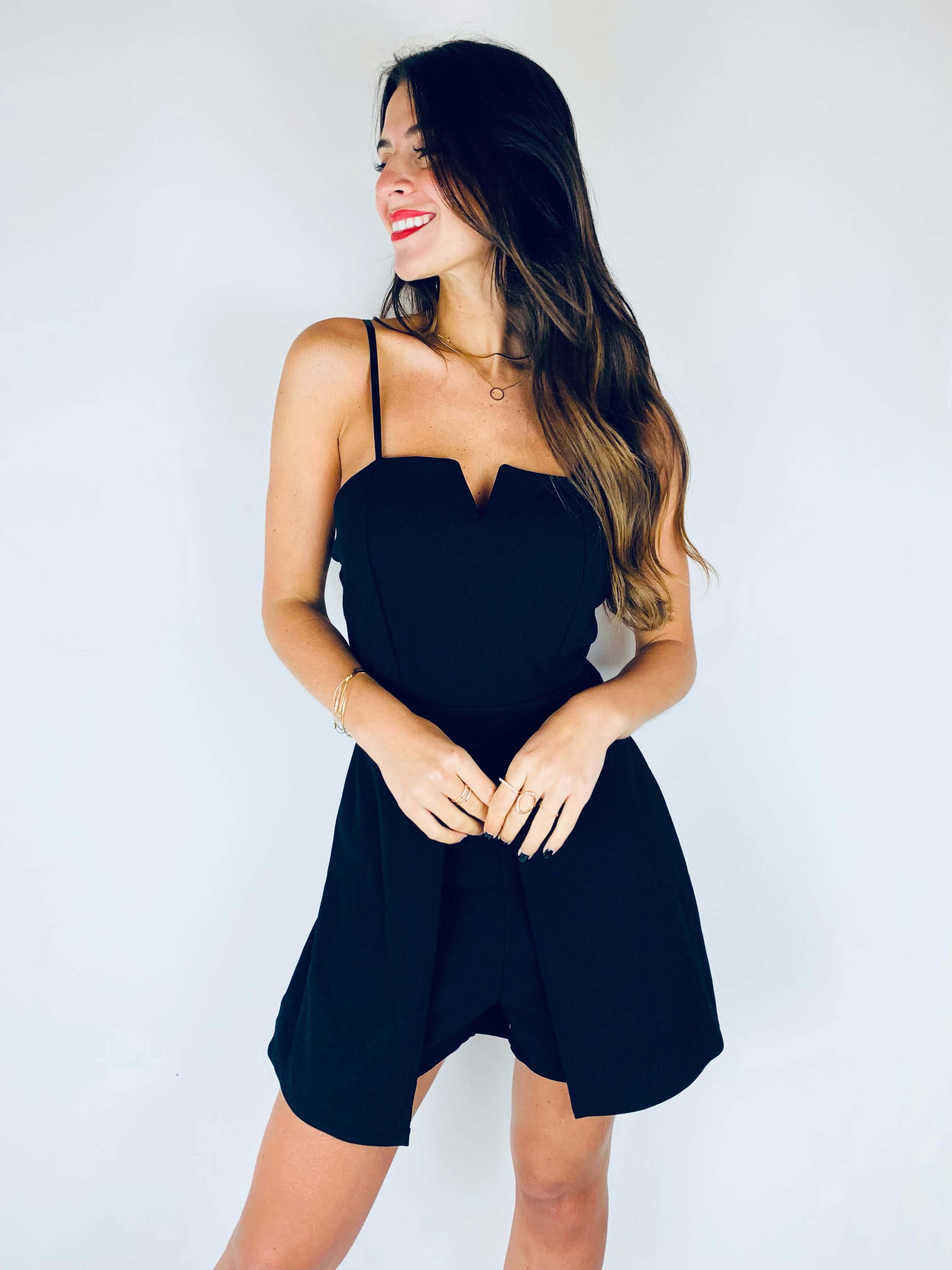 Combishort noir - HILONA