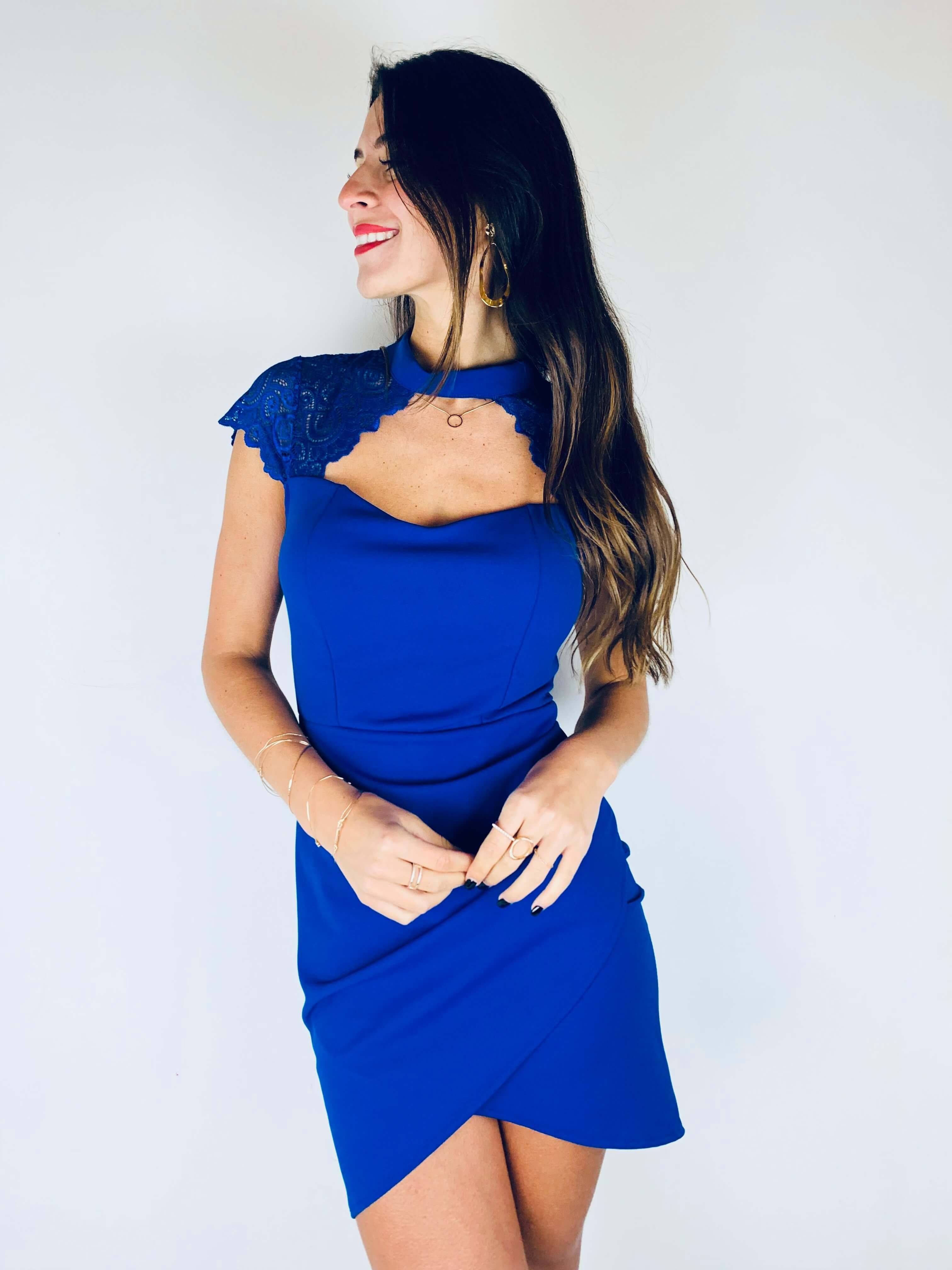 Vestido azul - NORA