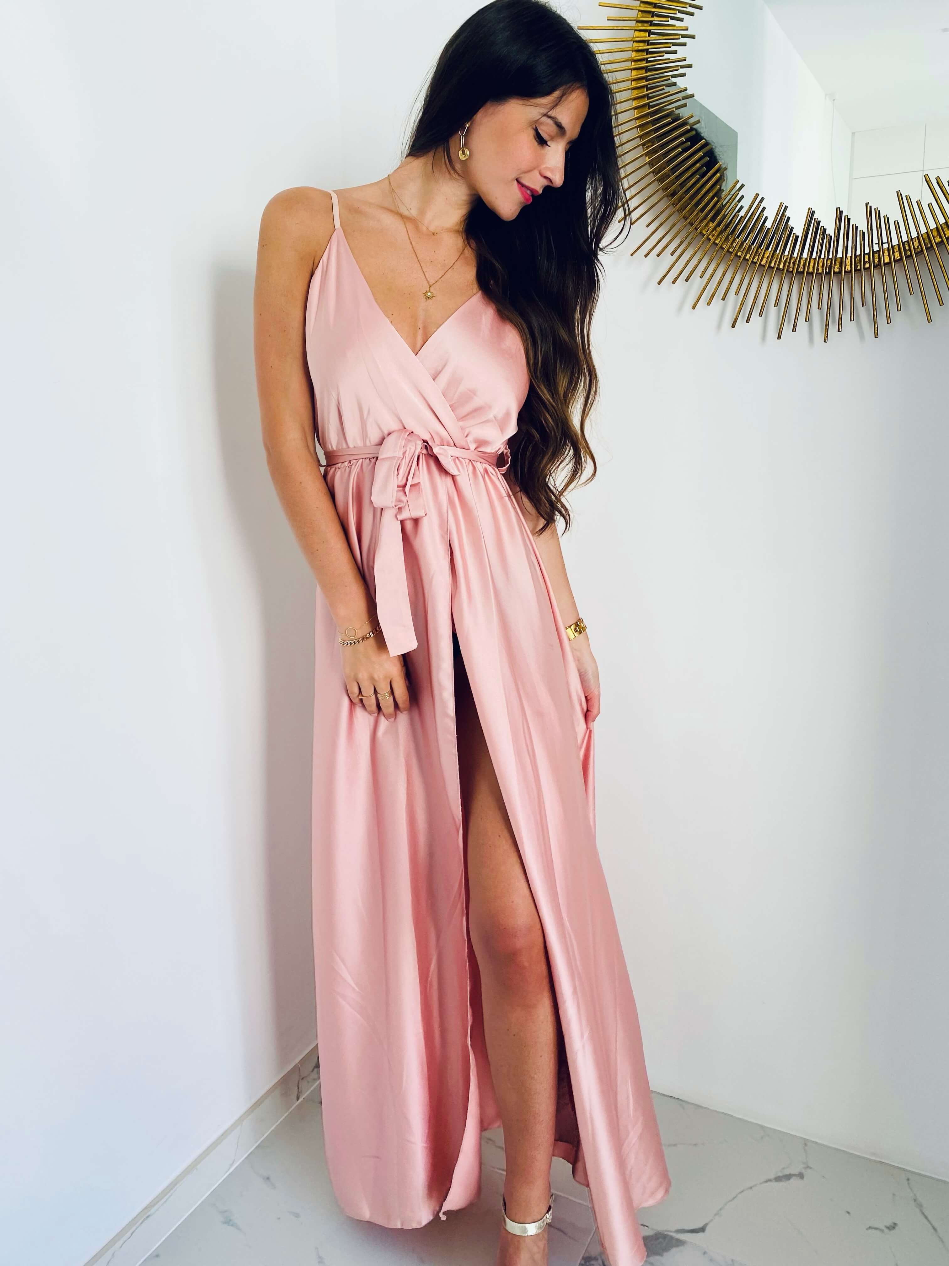 Robe rose pale - LISA