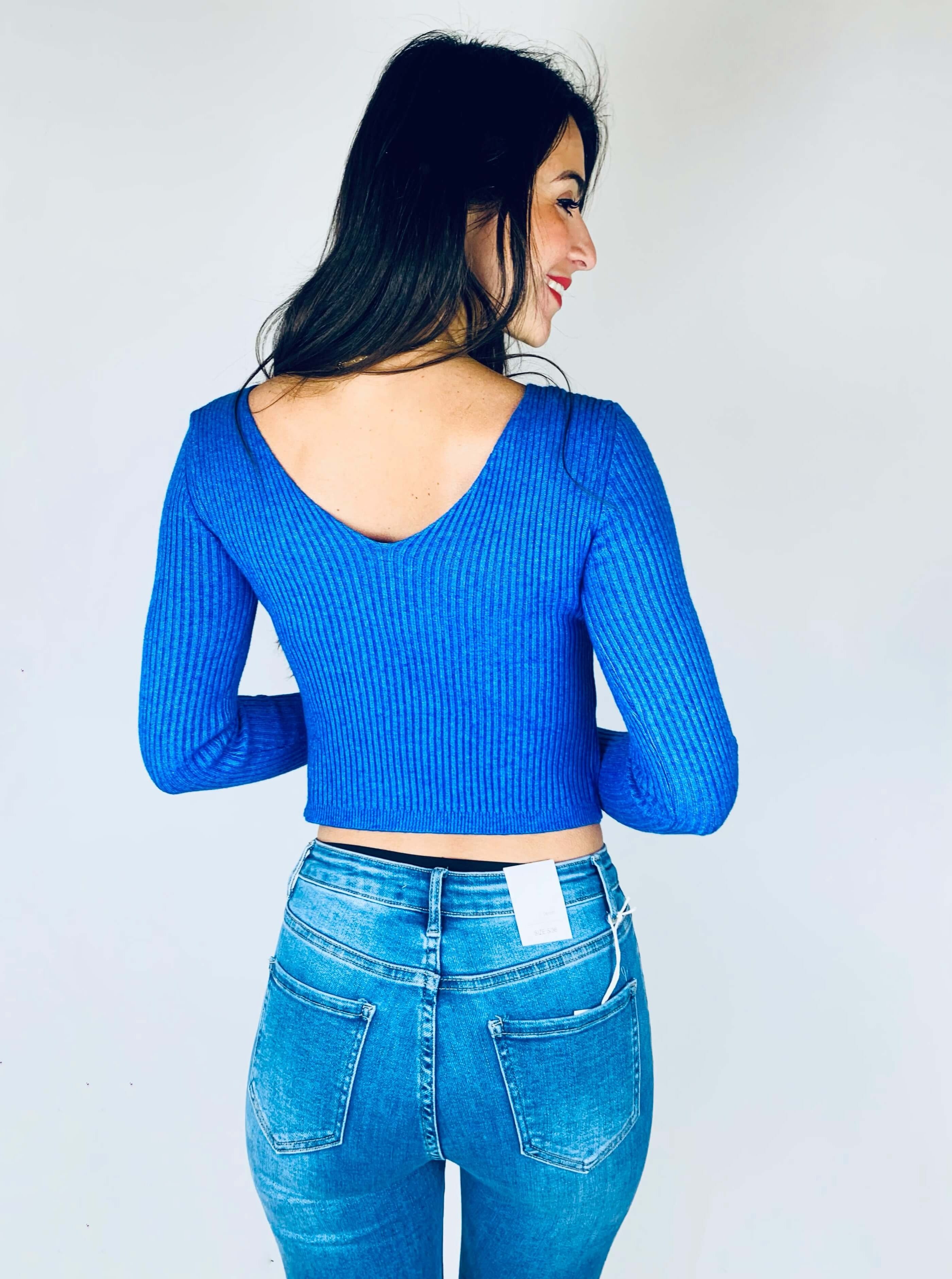 Pull bleu - AUDREY