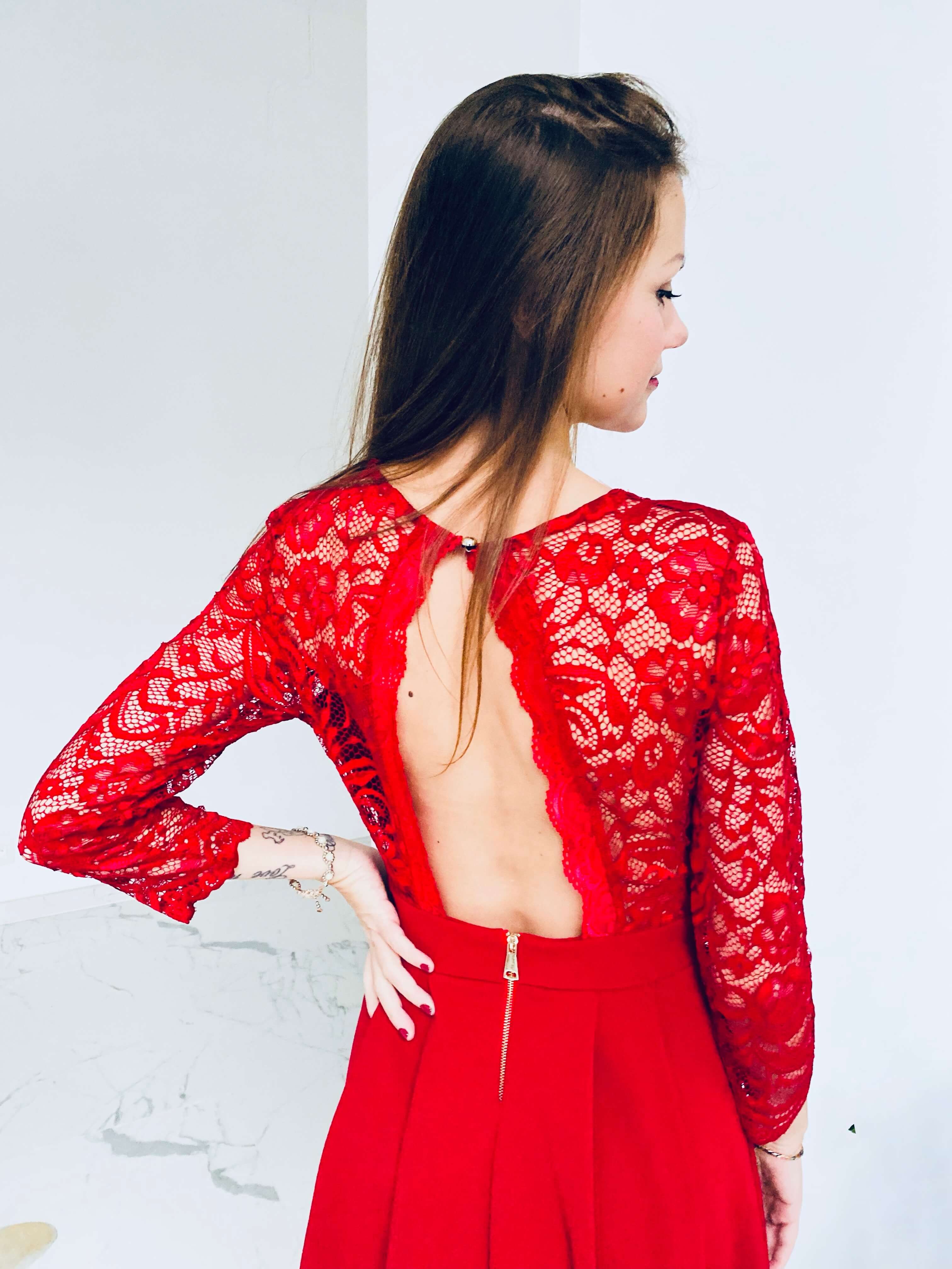 Robe rouge - CLARA