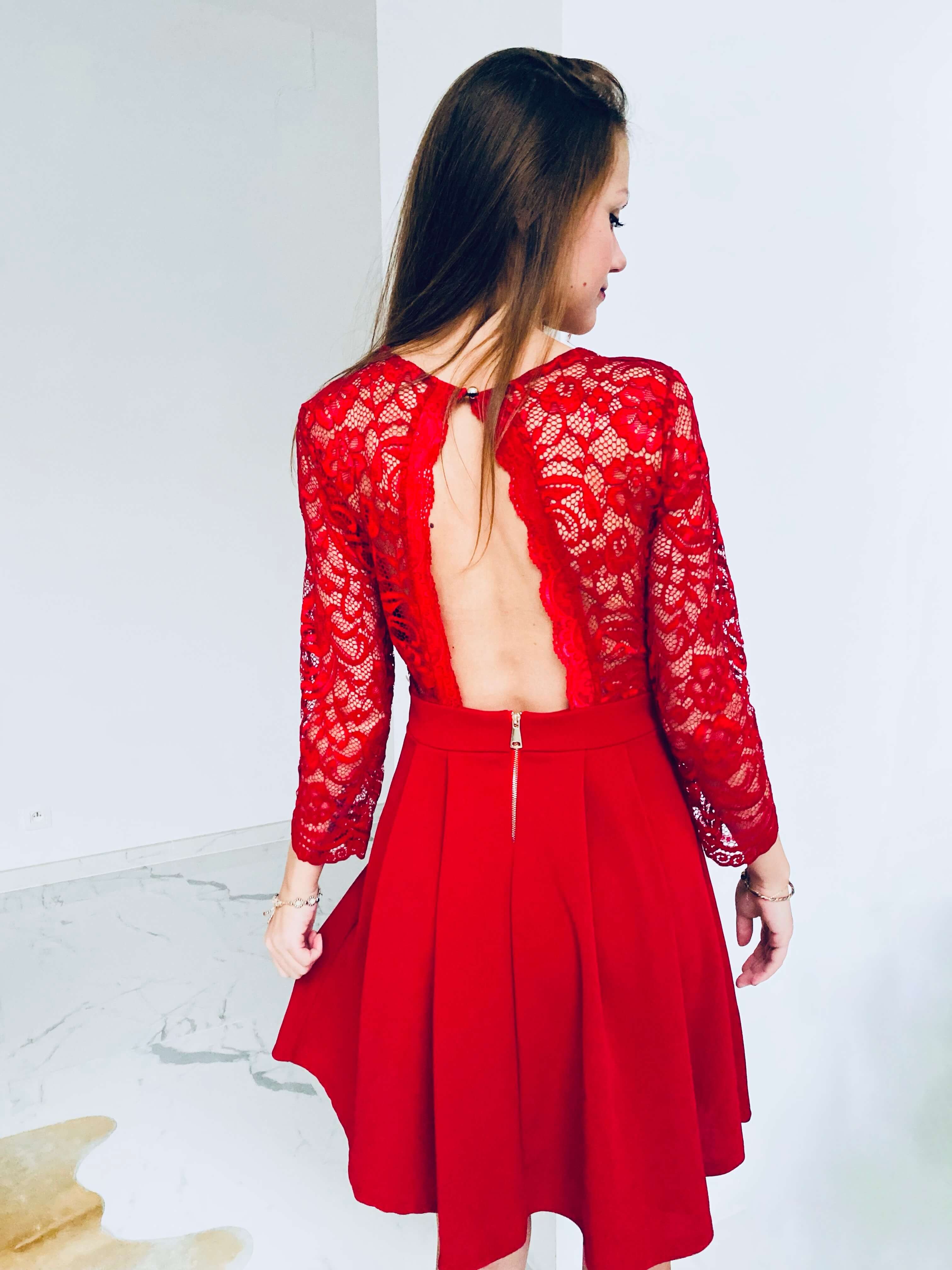 Robe rouge - CLARA