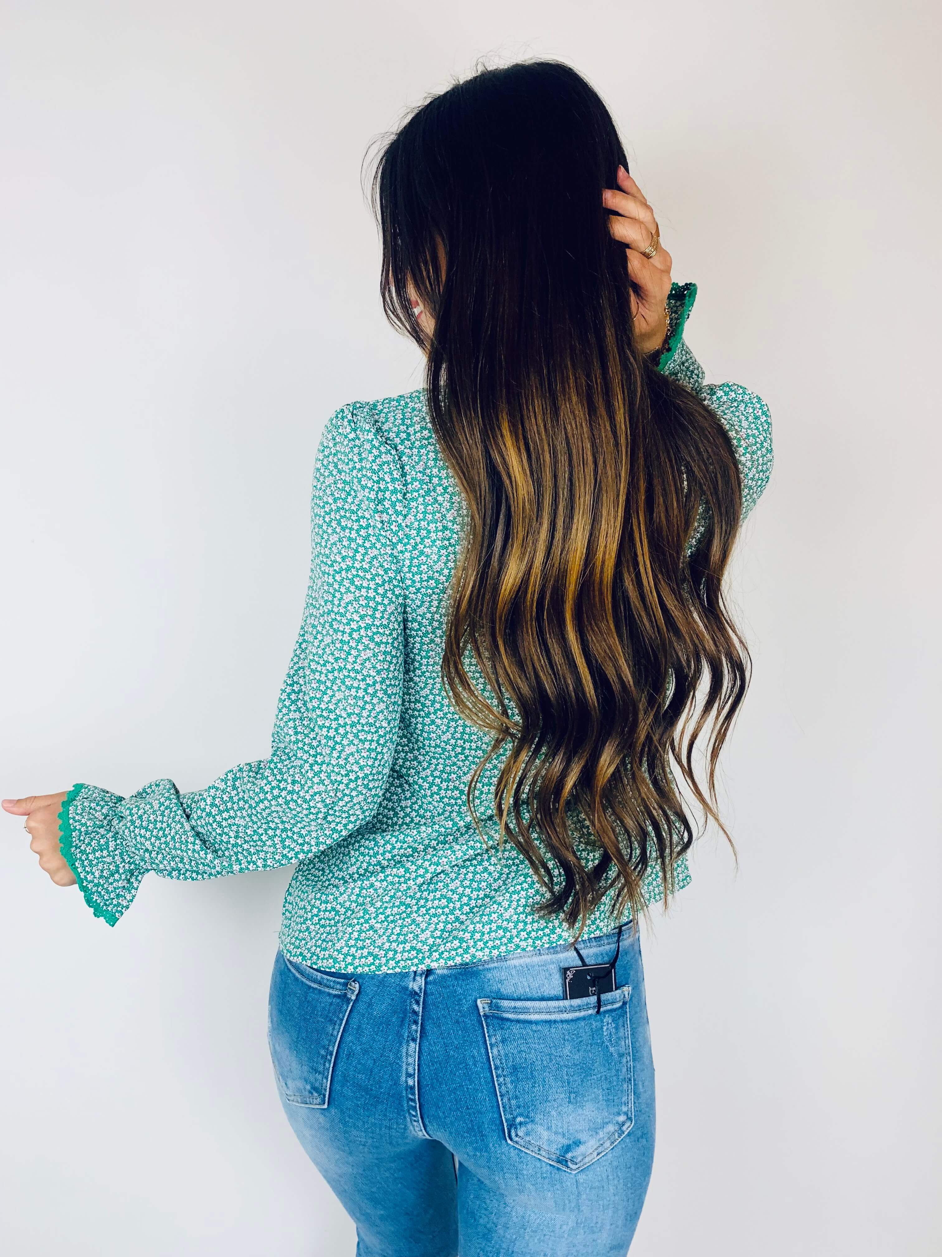 Blouse verte - ZELIE