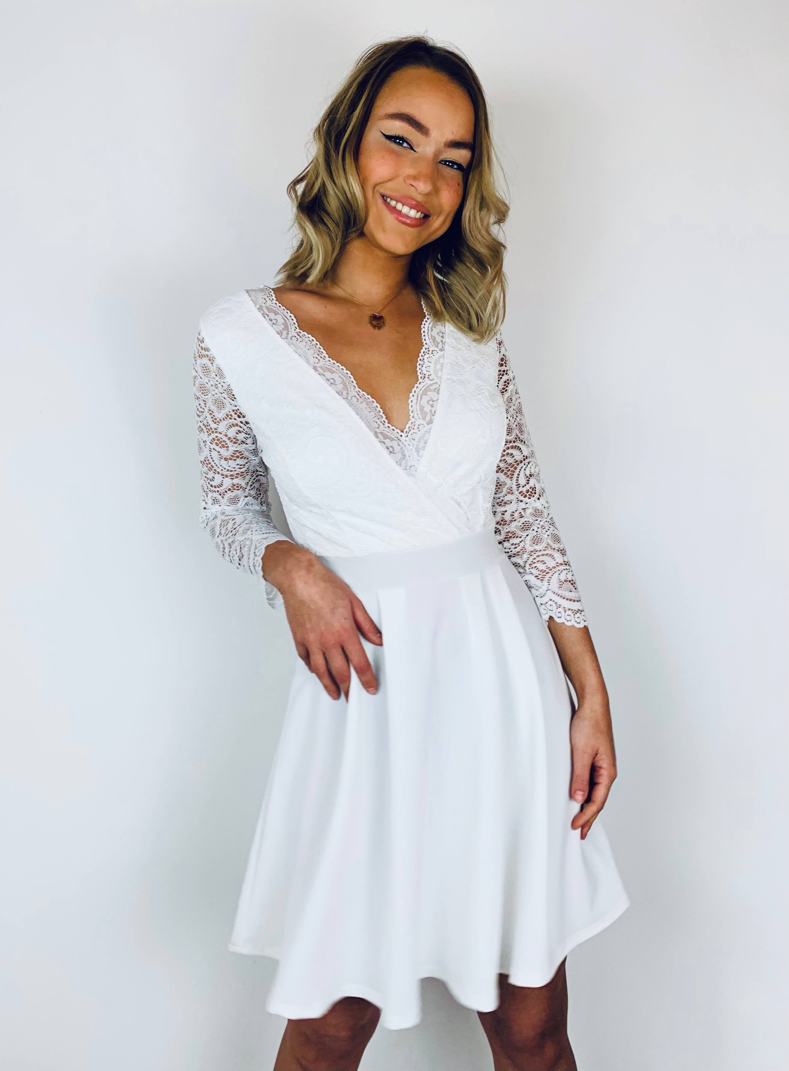 Robe blanche - CLARA