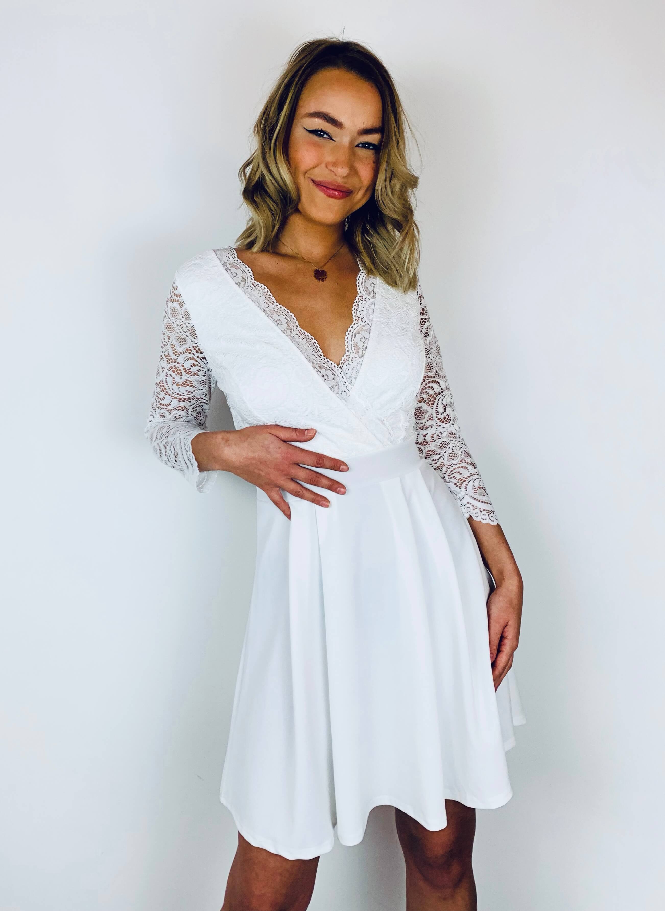 Robe blanche - CLARA
