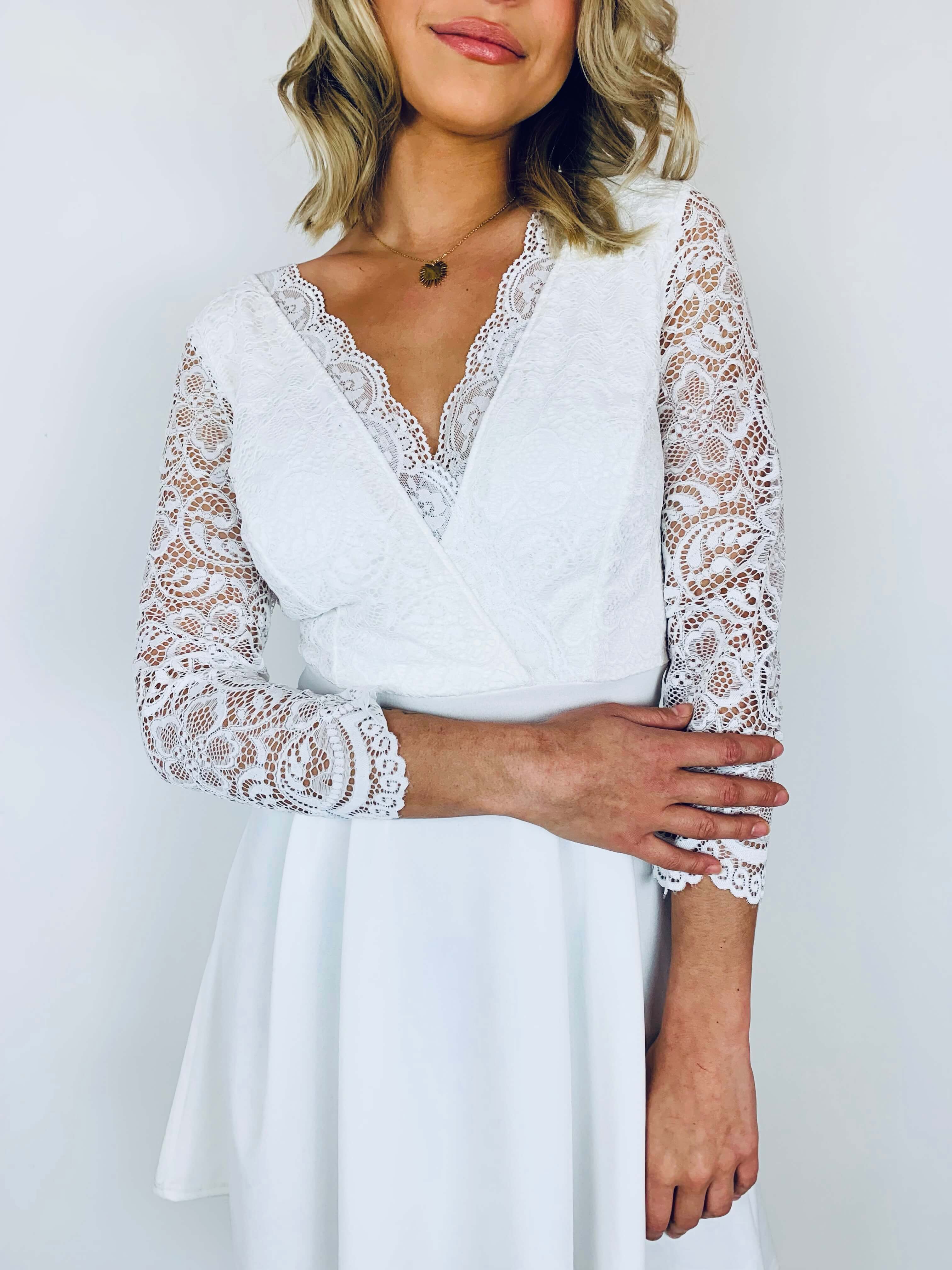 Robe blanche - CLARA