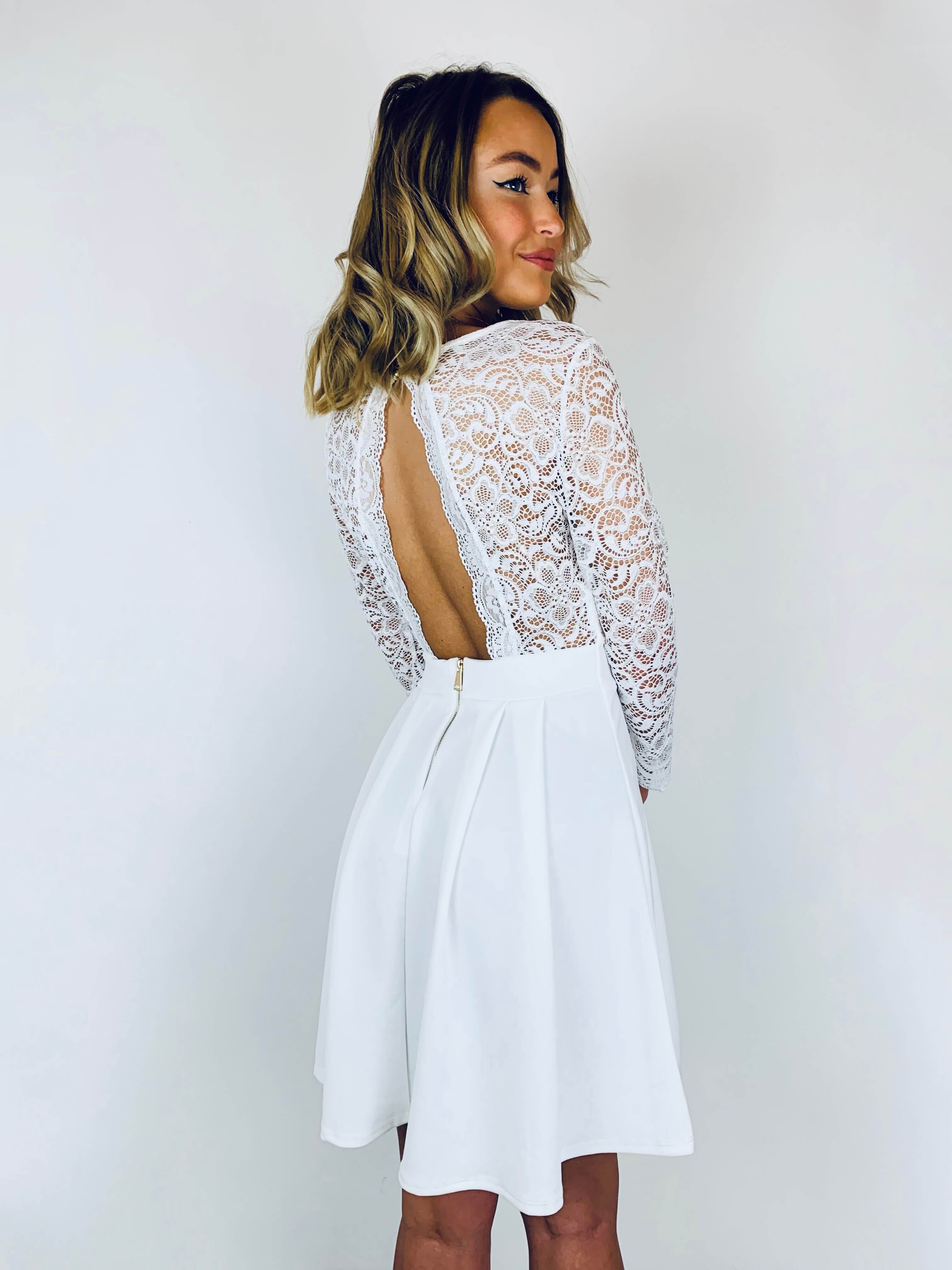 Robe blanche - CLARA