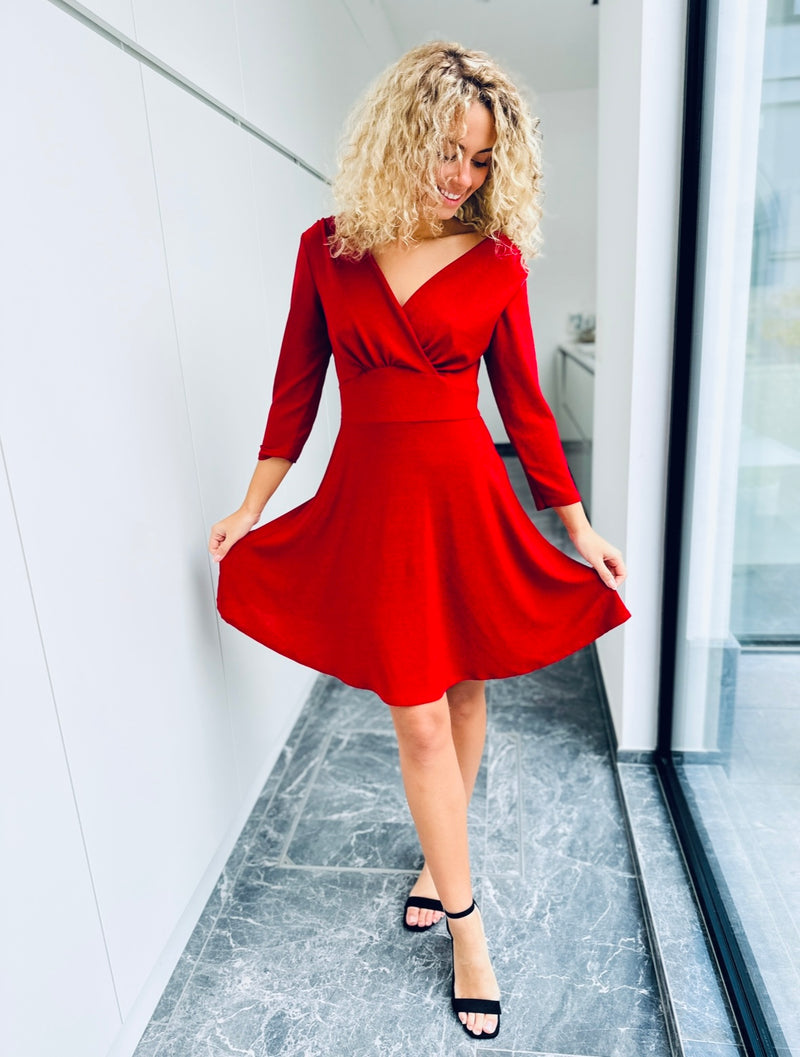 Robe rouge - NAOMIE