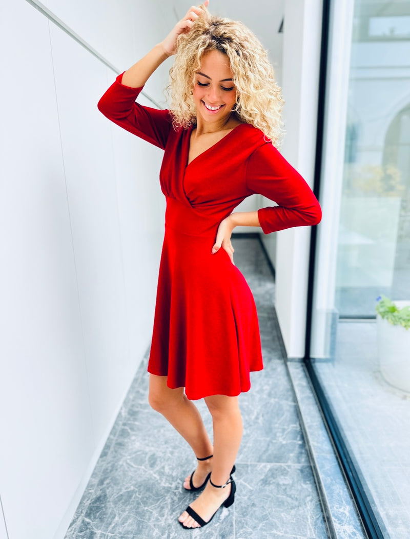 Robe rouge - NAOMIE