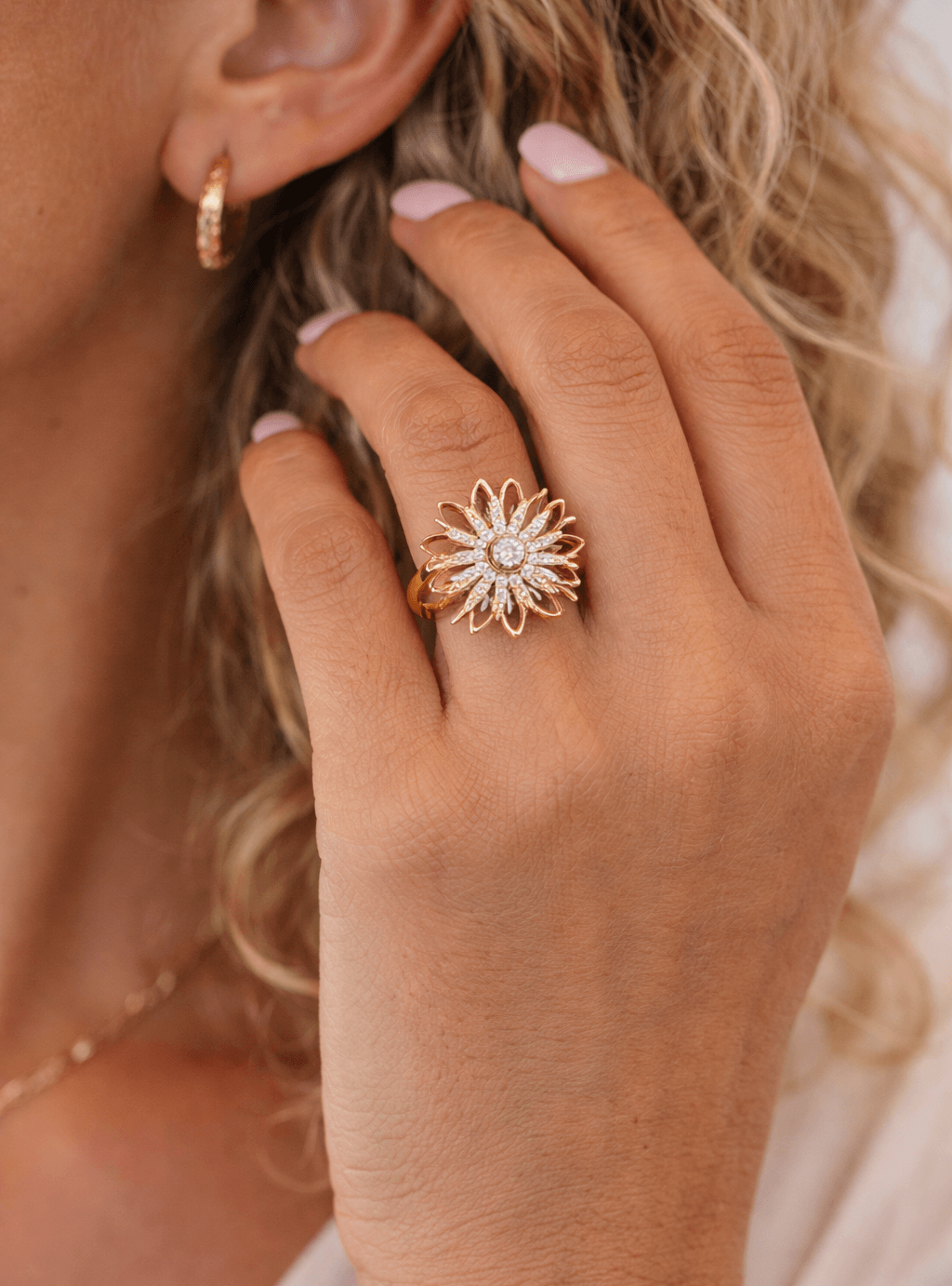 Bague Soleil – Rotative Anti-Stress