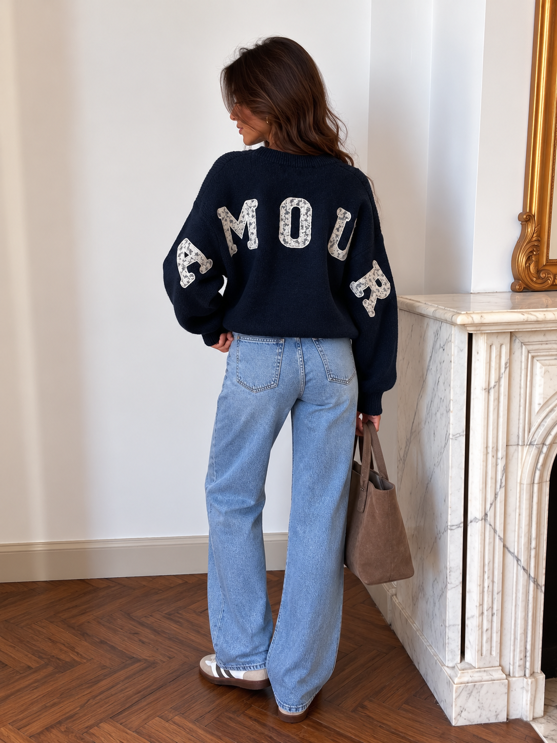 Pull bleu - LOVE