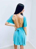 Robe turquoise - EMILIE